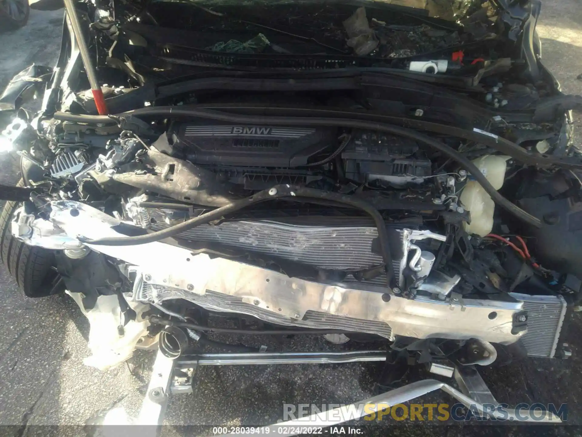 10 Фотография поврежденного автомобиля WBA73AK04L7F74704 BMW 2 SERIES 2020