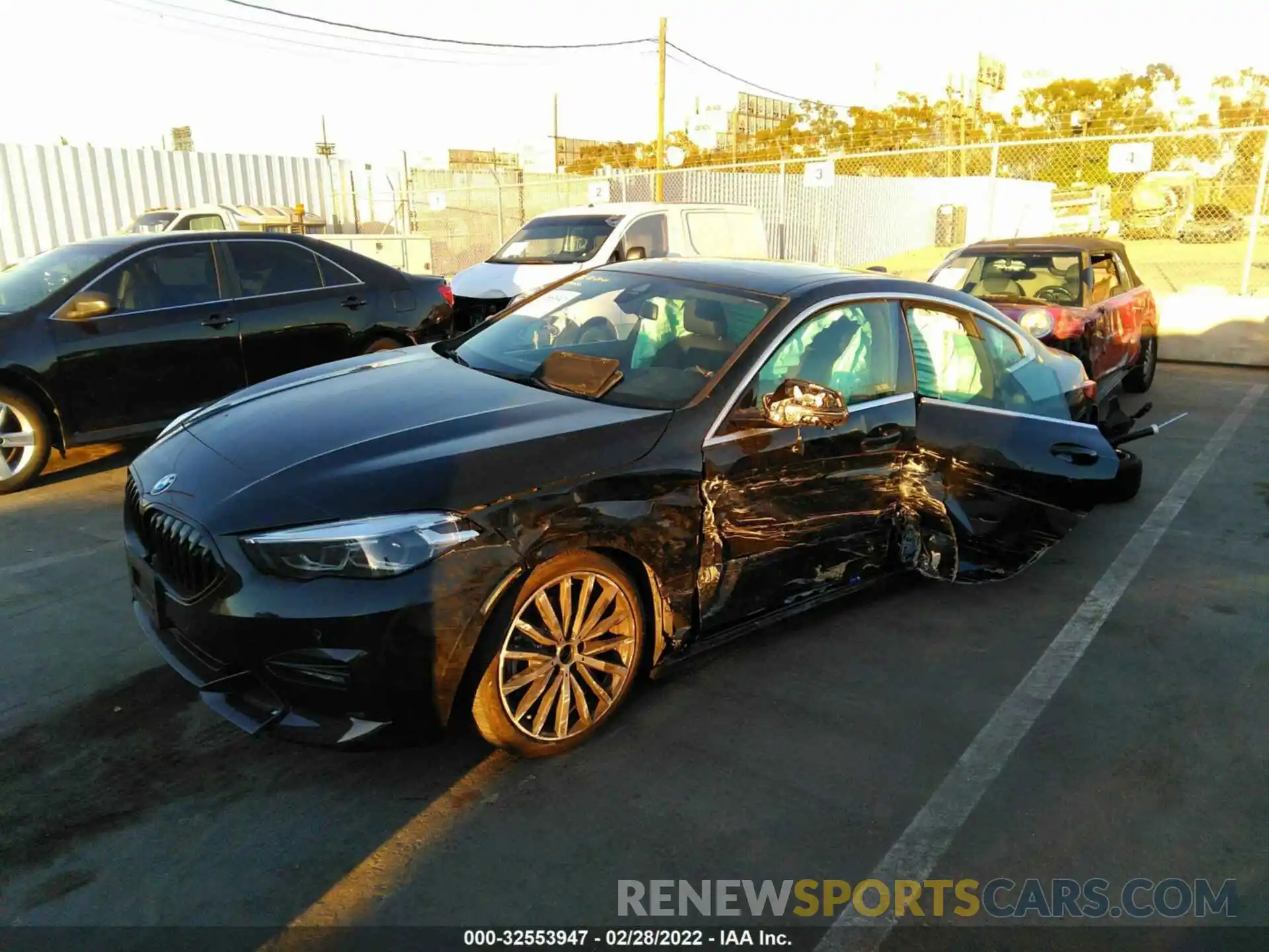 2 Photograph of a damaged car WBA73AK04L7F99263 BMW 2 SERIES 2020