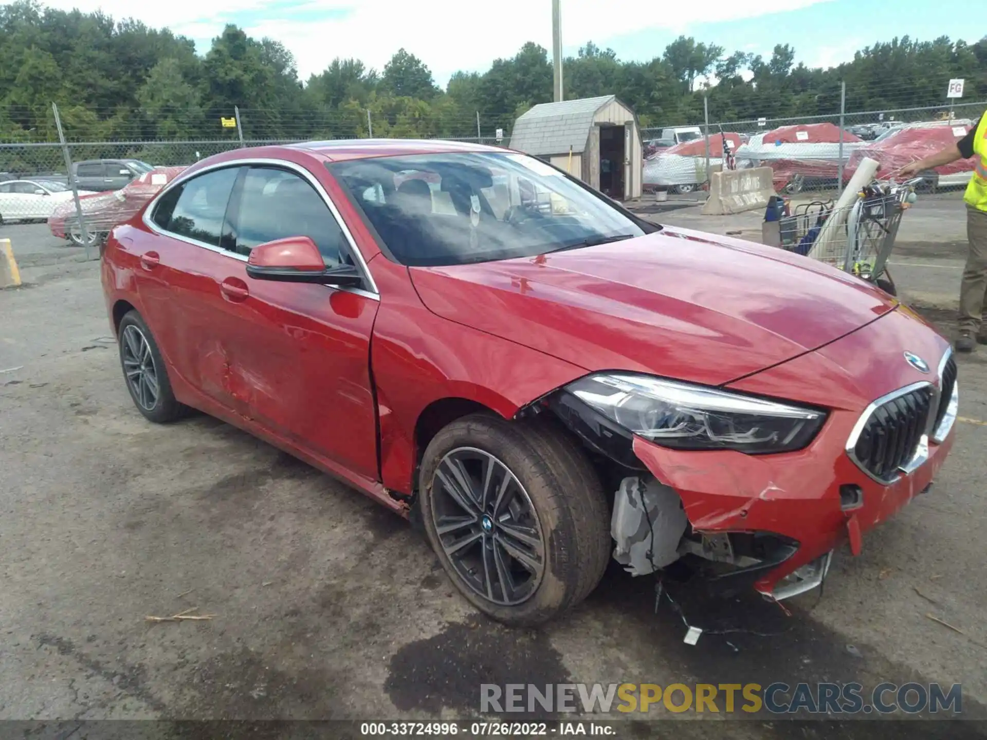 1 Photograph of a damaged car WBA73AK04L7G12206 BMW 2 SERIES 2020