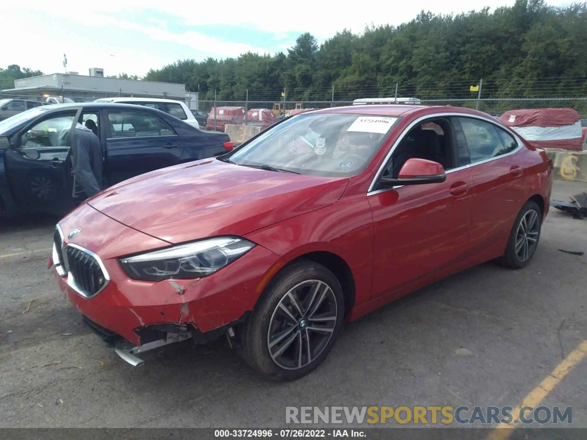 2 Photograph of a damaged car WBA73AK04L7G12206 BMW 2 SERIES 2020