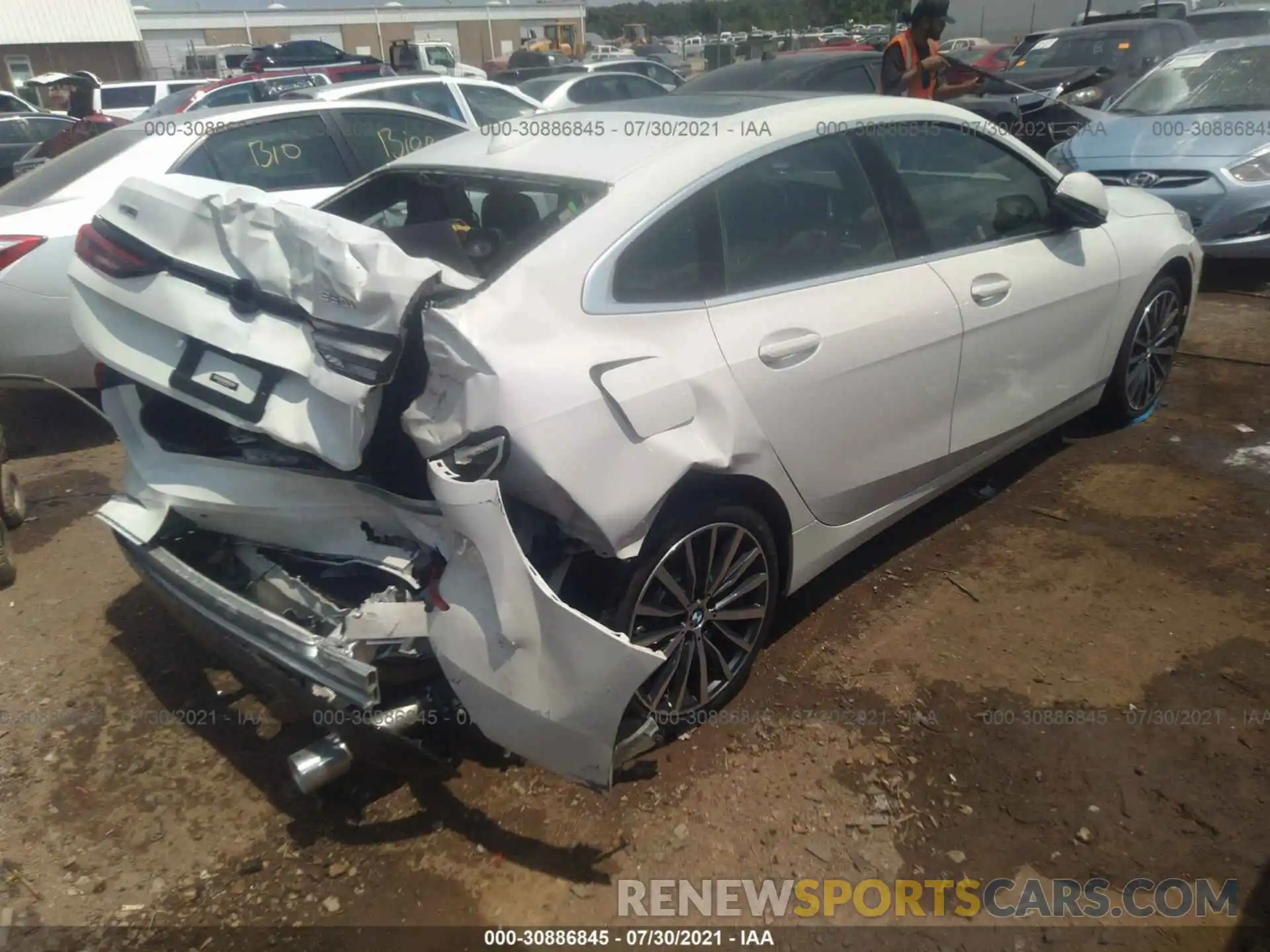 4 Photograph of a damaged car WBA73AK05L7F78910 BMW 2 SERIES 2020