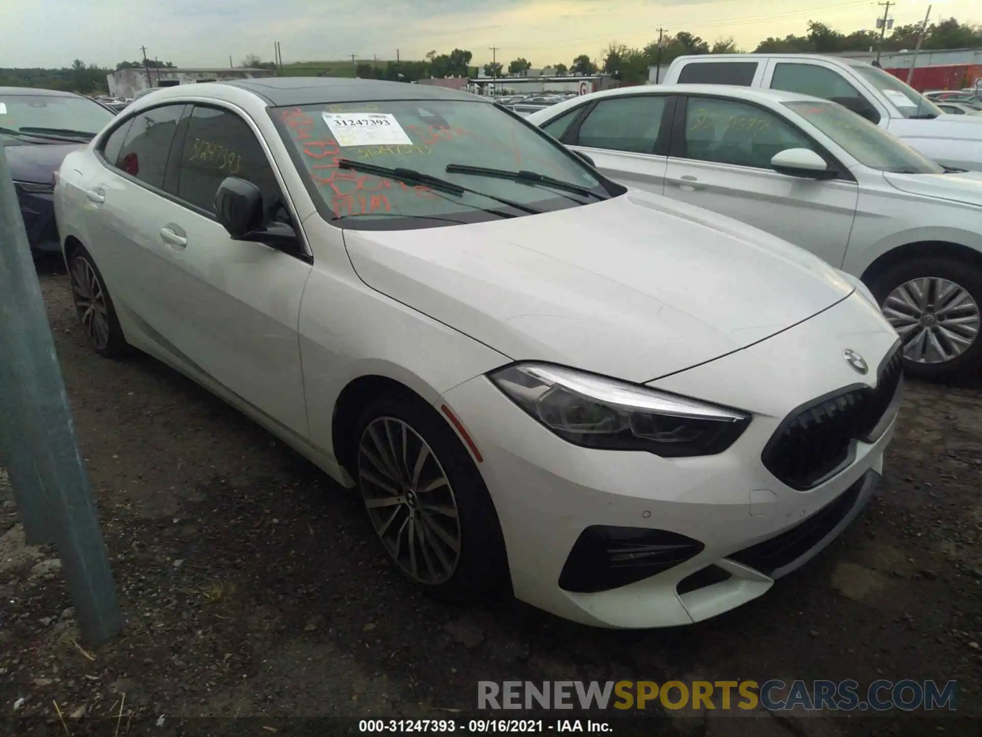 1 Photograph of a damaged car WBA73AK05L7G03546 BMW 2 SERIES 2020