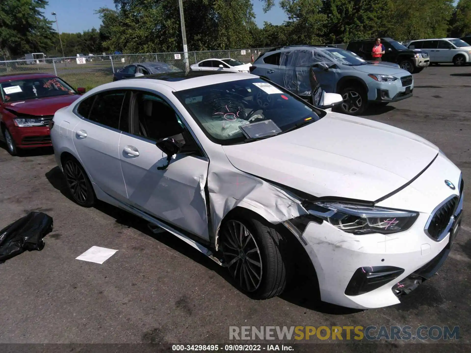 6 Photograph of a damaged car WBA73AK05L7G20752 BMW 2 SERIES 2020