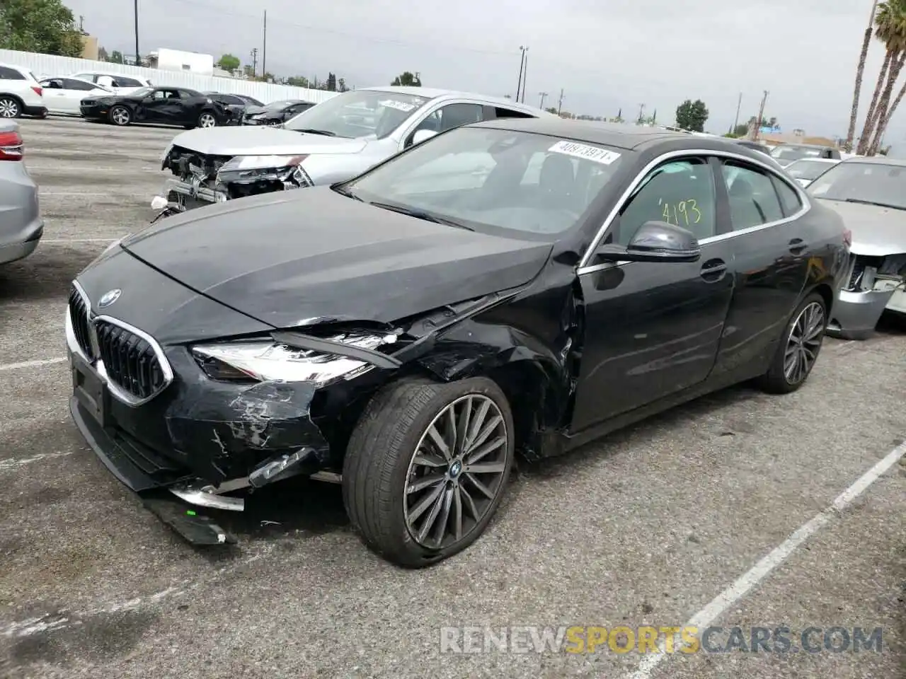 2 Photograph of a damaged car WBA73AK06L7F73988 BMW 2 SERIES 2020