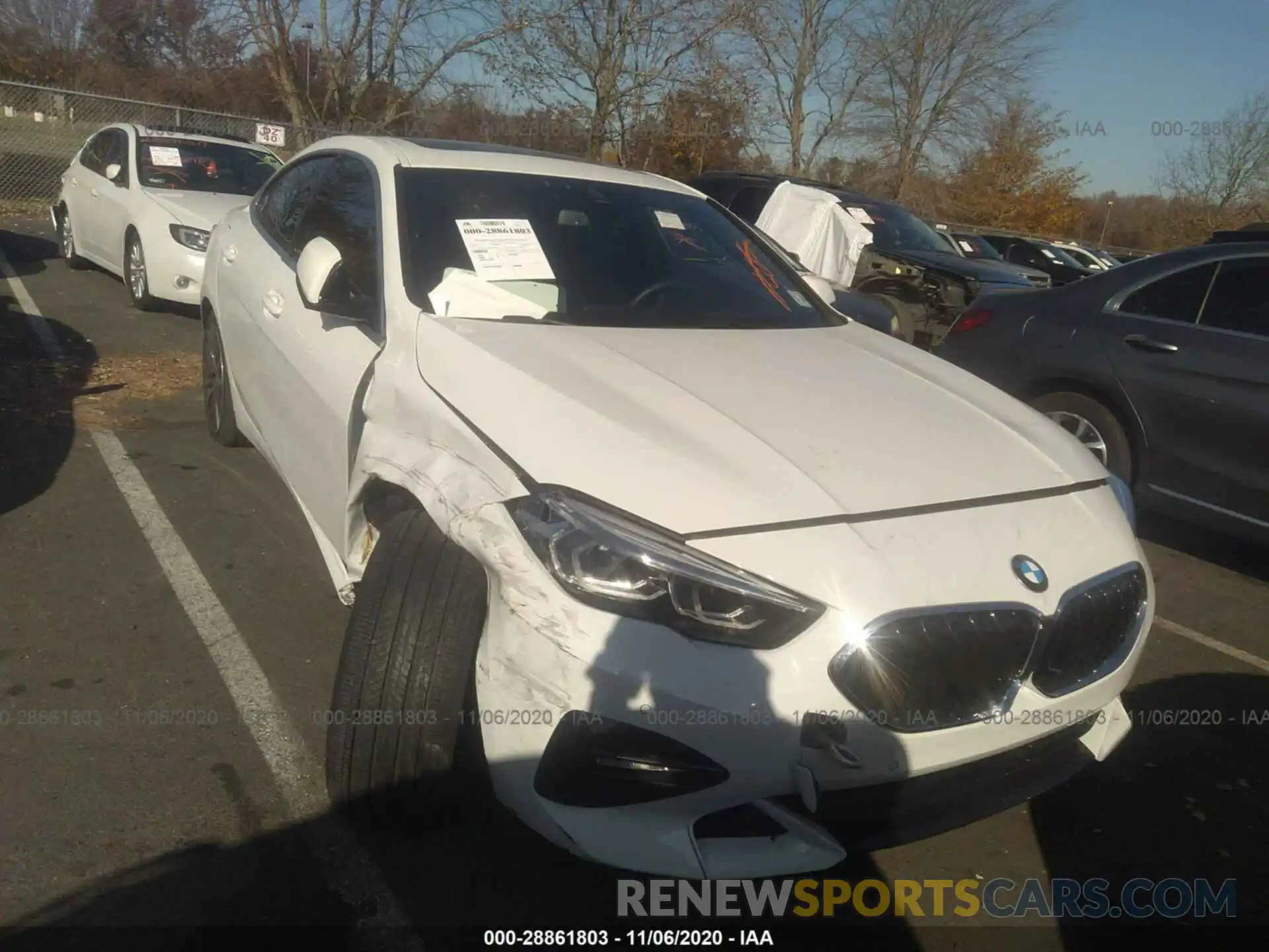 1 Photograph of a damaged car WBA73AK07L7F66547 BMW 2 SERIES 2020