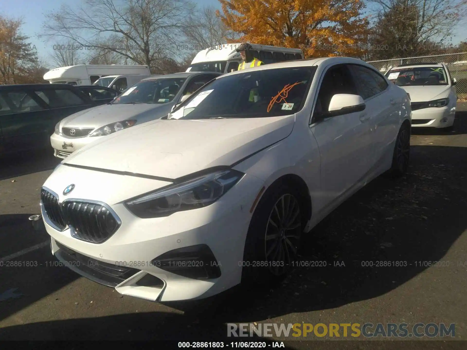 2 Photograph of a damaged car WBA73AK07L7F66547 BMW 2 SERIES 2020