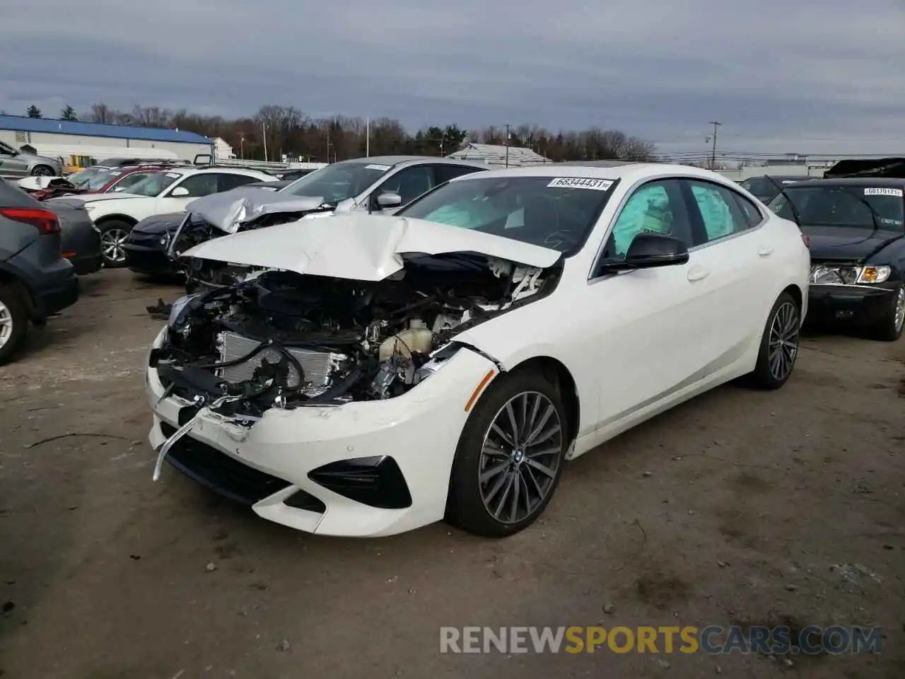 2 Photograph of a damaged car WBA73AK08L7F74124 BMW 2 SERIES 2020