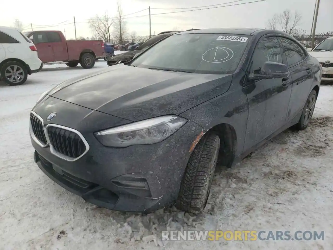 2 Фотография поврежденного автомобиля WBA73AK08L7F89772 BMW 2 SERIES 2020