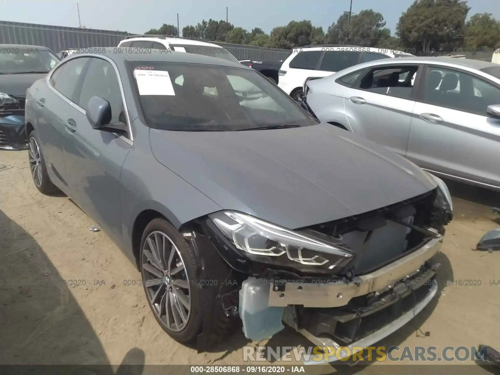 1 Photograph of a damaged car WBA73AK09L7F68137 BMW 2 SERIES 2020