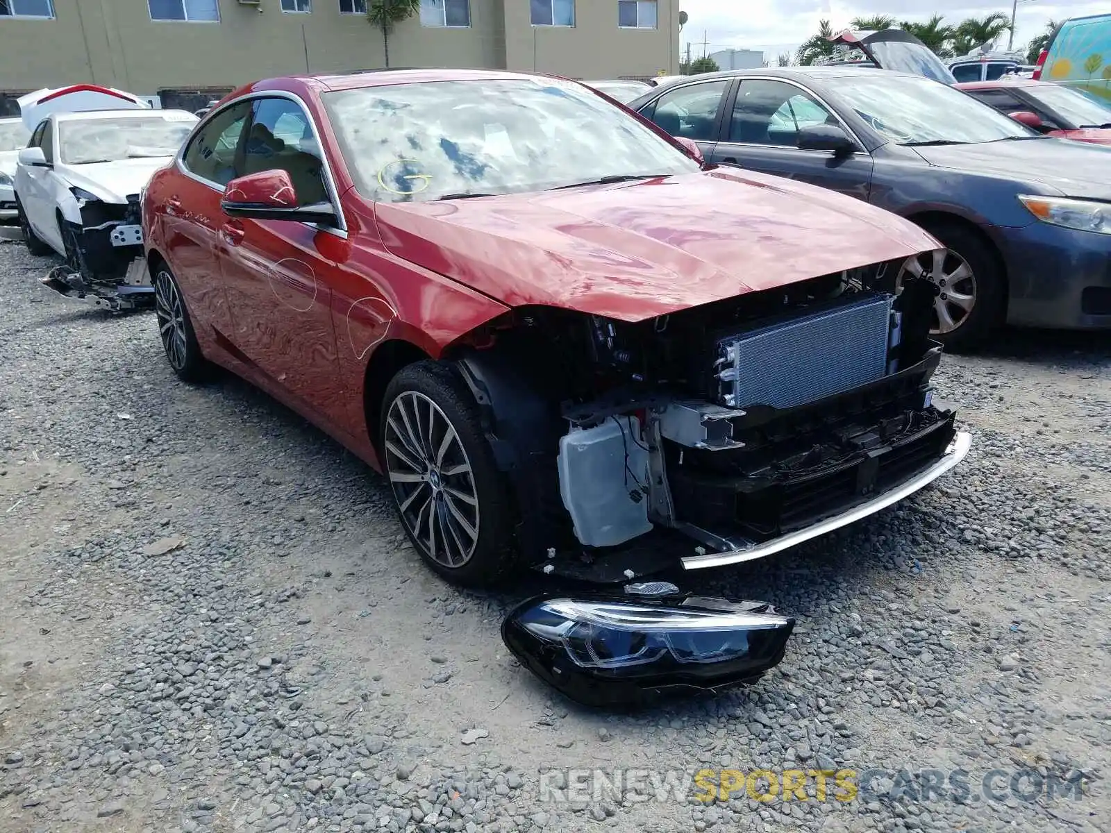 1 Фотография поврежденного автомобиля WBA73AK09L7F77114 BMW 2 SERIES 2020