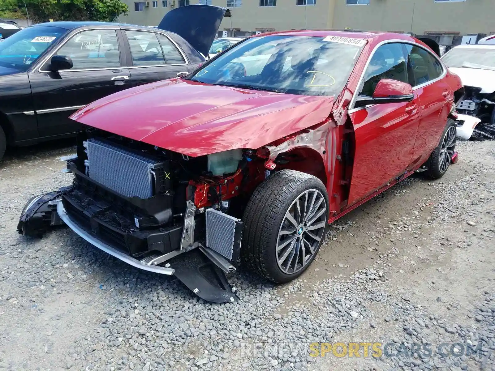 2 Фотография поврежденного автомобиля WBA73AK09L7F77114 BMW 2 SERIES 2020