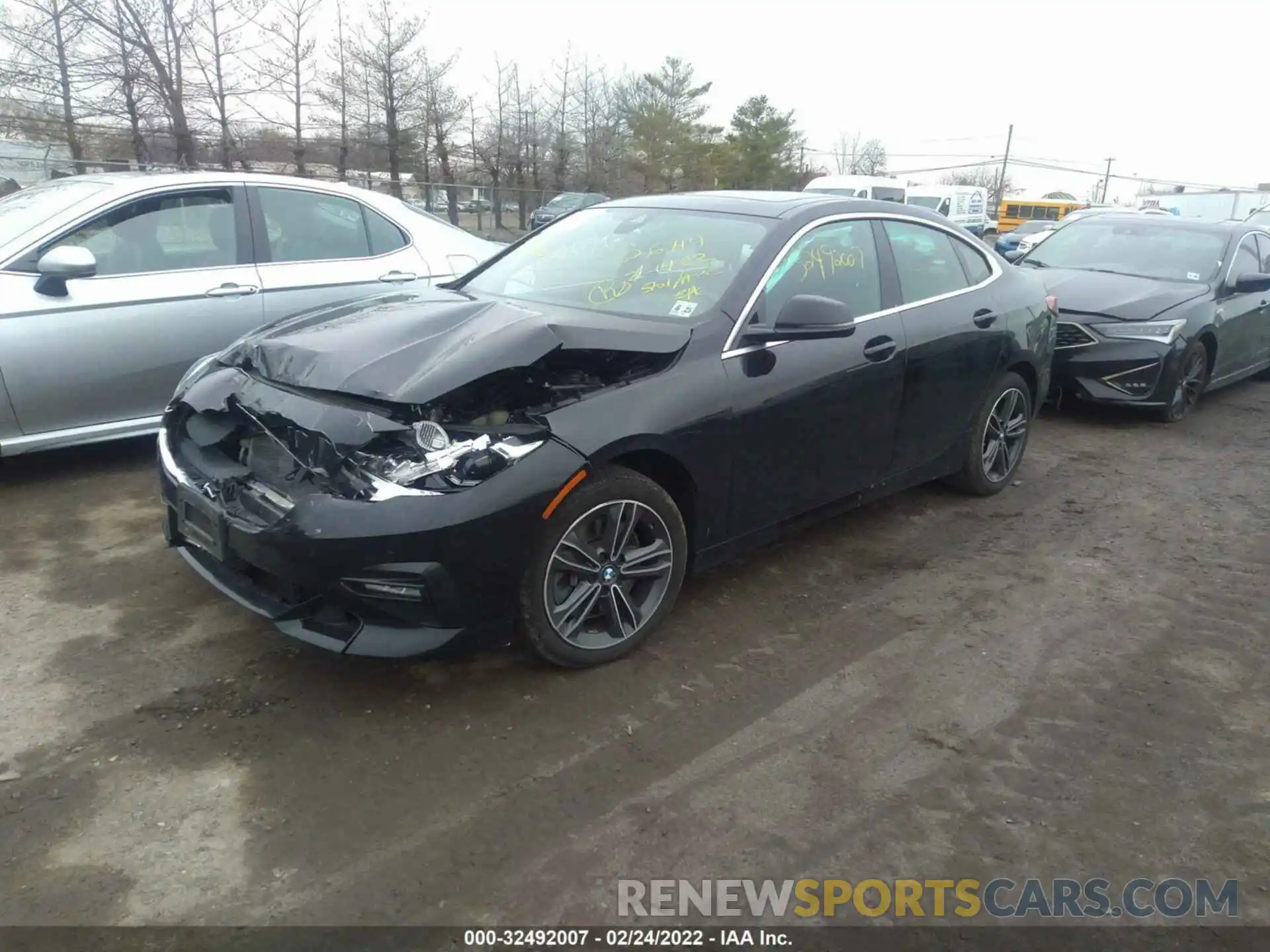 2 Photograph of a damaged car WBA73AK0XL7F87330 BMW 2 SERIES 2020