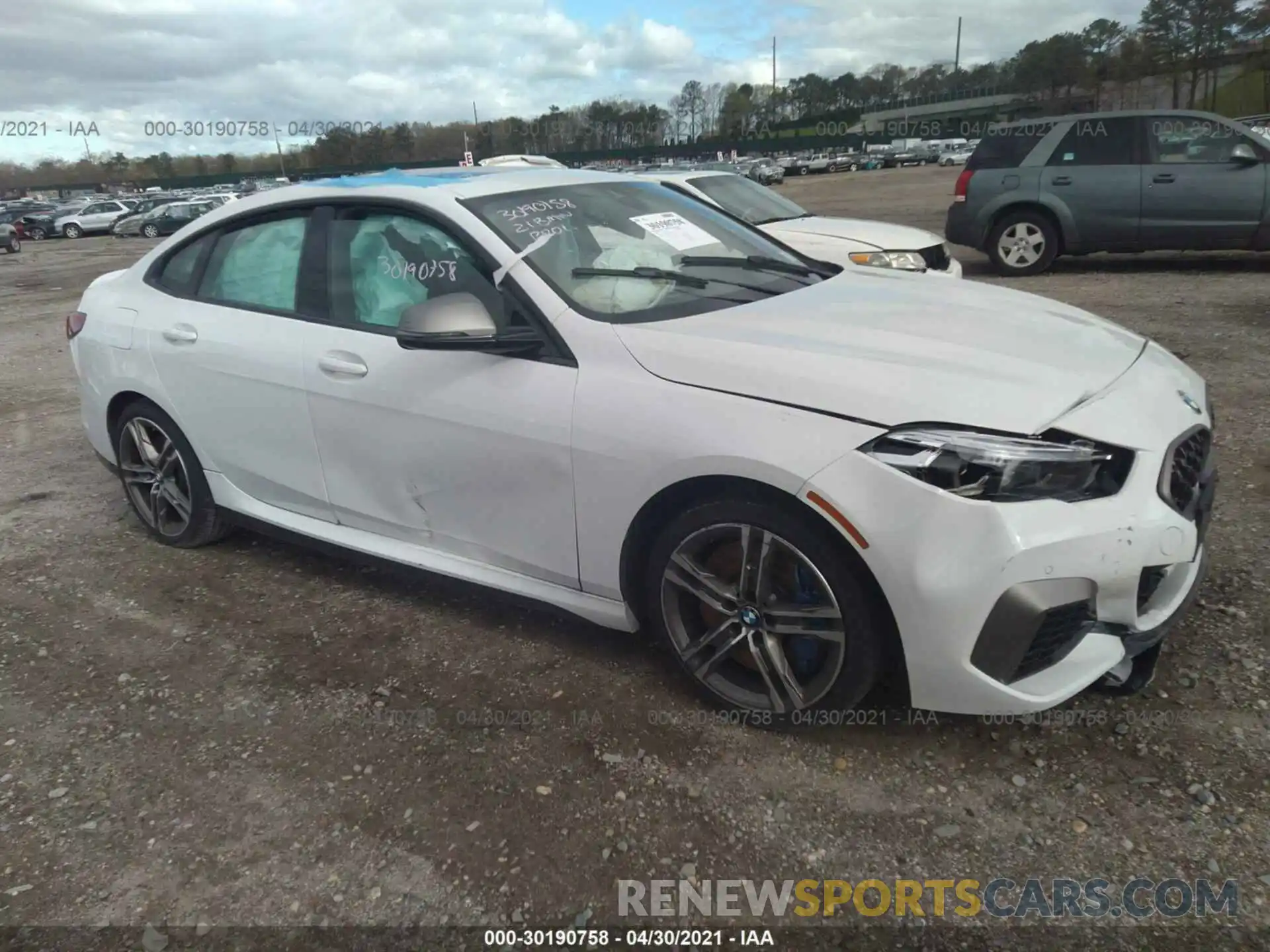 1 Photograph of a damaged car WBA13AL01M7G76726 BMW 2 SERIES 2021