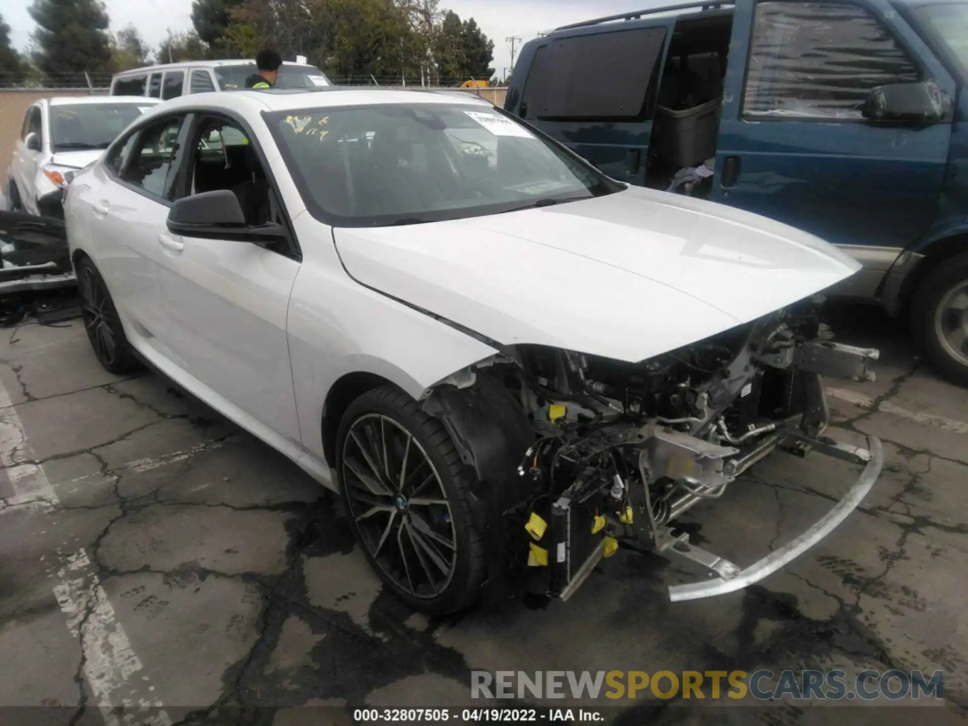 1 Photograph of a damaged car WBA13AL05M7G82559 BMW 2 SERIES 2021