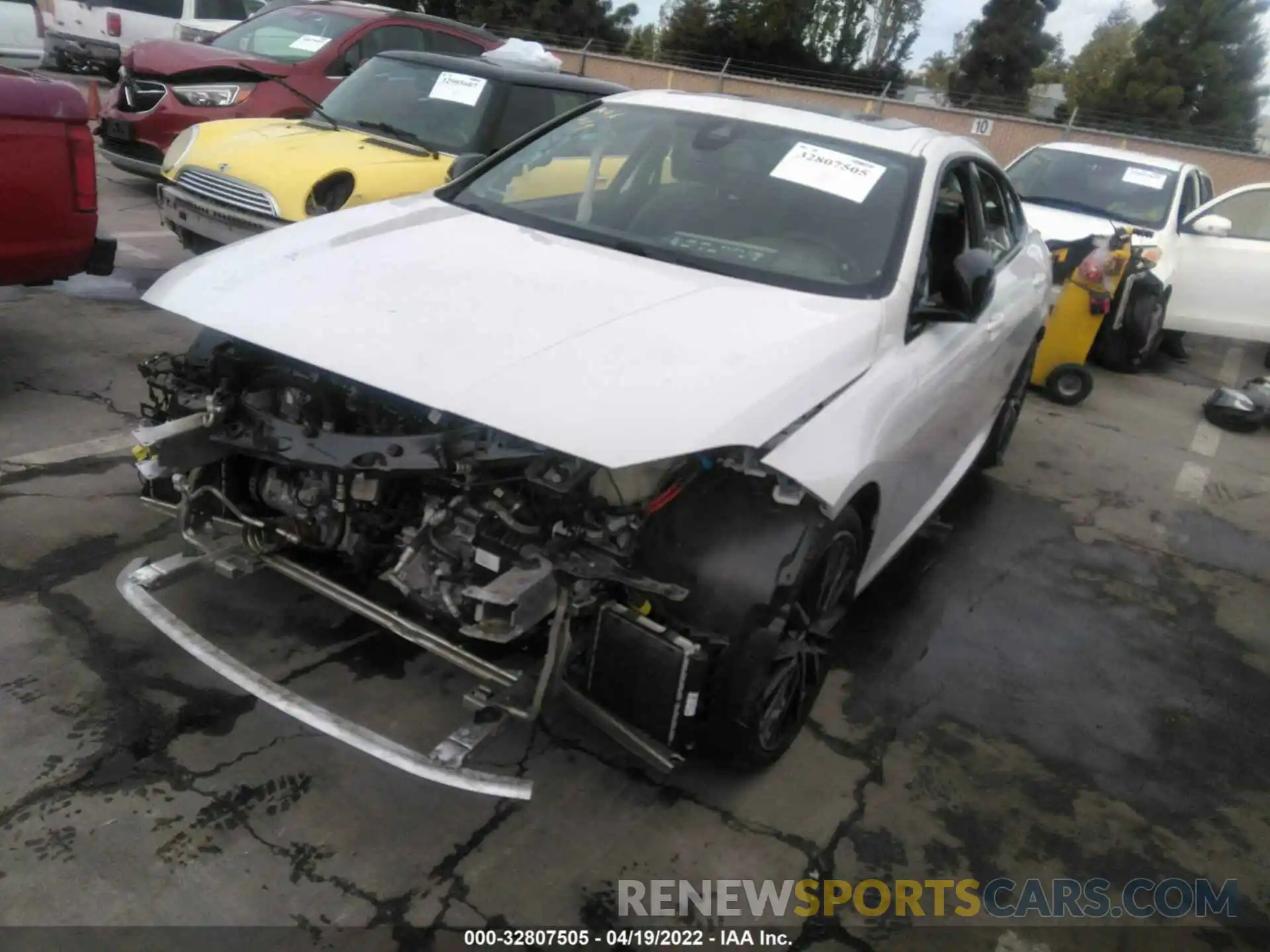 2 Photograph of a damaged car WBA13AL05M7G82559 BMW 2 SERIES 2021