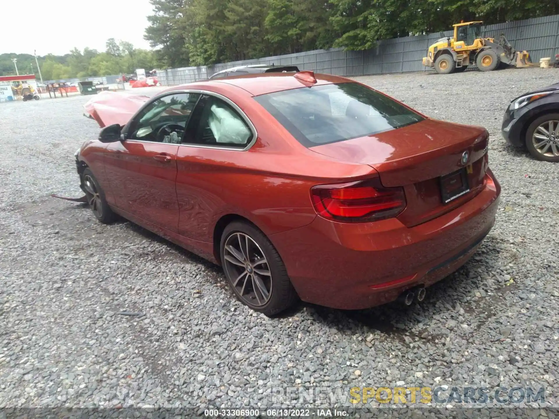 3 Photograph of a damaged car WBA2J1C03M7G37940 BMW 2 SERIES 2021