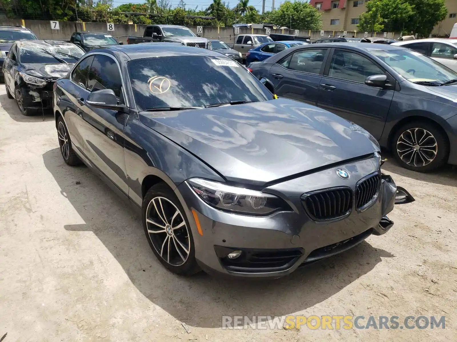 1 Photograph of a damaged car WBA2J1C04M7J04783 BMW 2 SERIES 2021