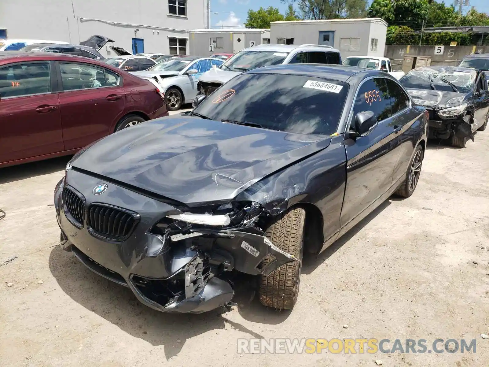 2 Photograph of a damaged car WBA2J1C04M7J04783 BMW 2 SERIES 2021