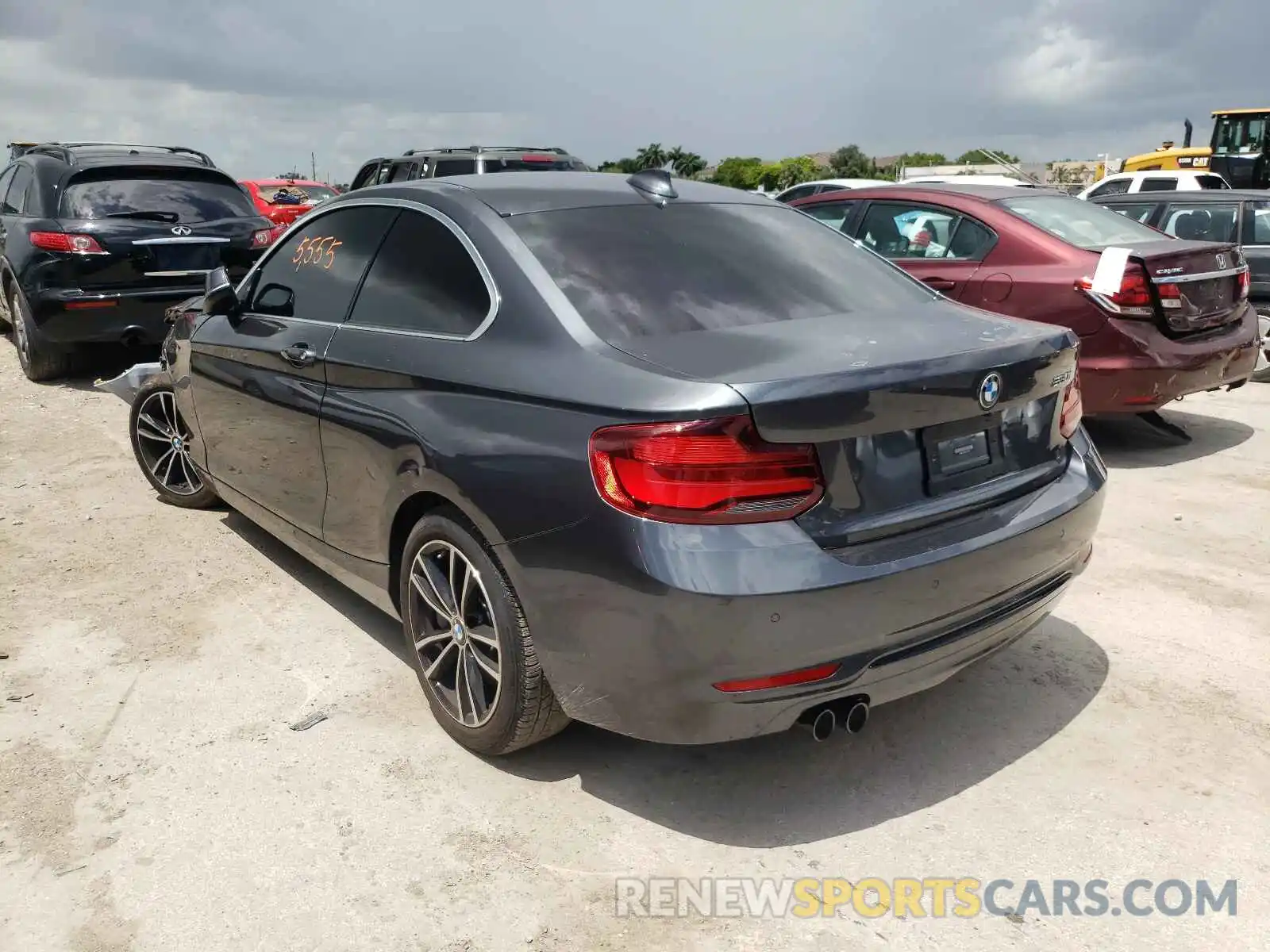 3 Photograph of a damaged car WBA2J1C04M7J04783 BMW 2 SERIES 2021