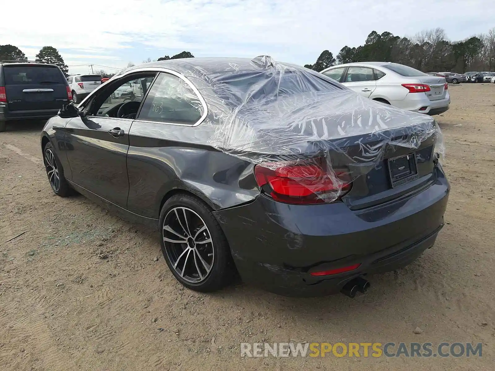 3 Фотография поврежденного автомобиля WBA2J1C08M7G56659 BMW 2 SERIES 2021