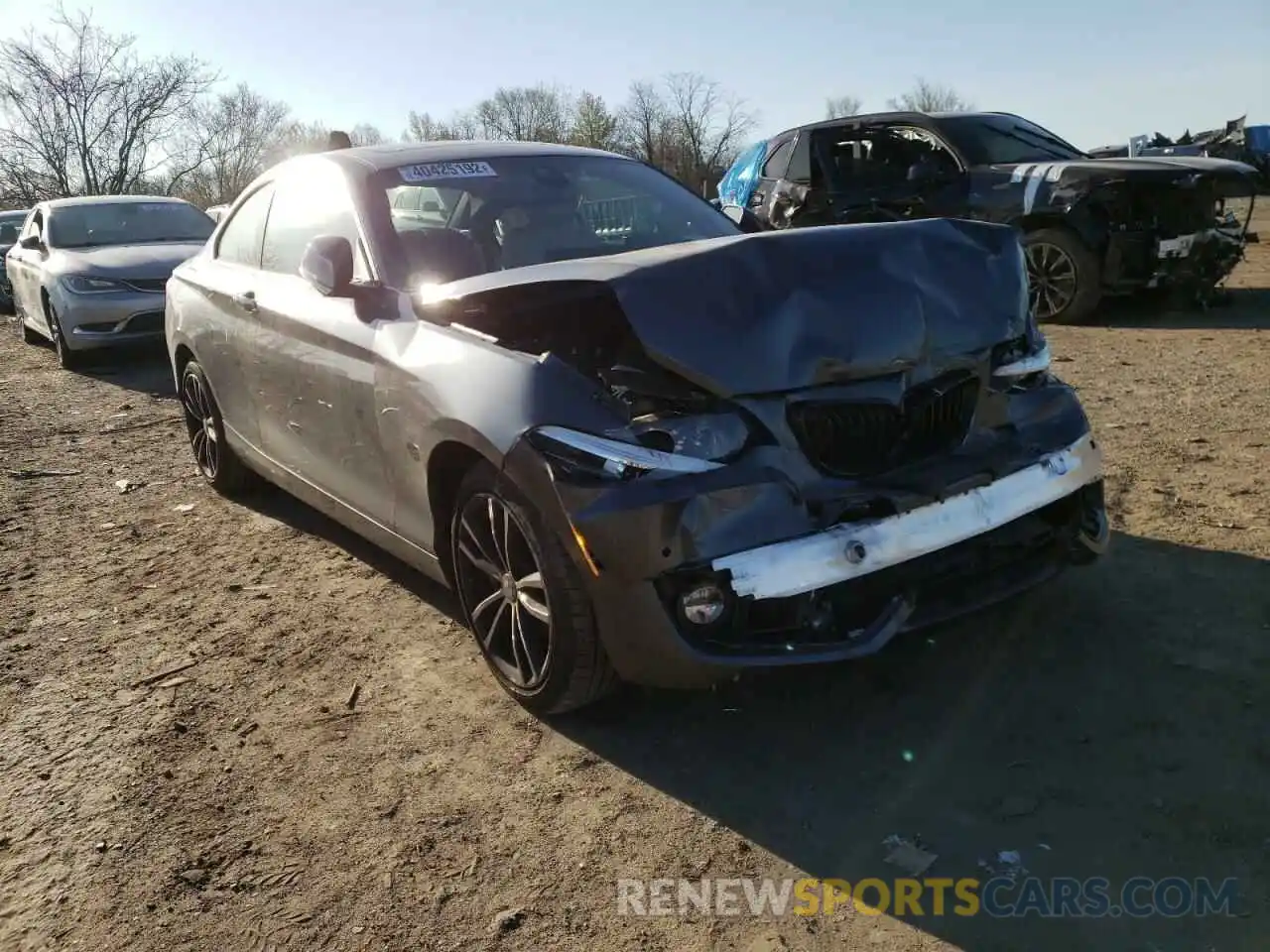 1 Photograph of a damaged car WBA2J3C02M7G58631 BMW 2 SERIES 2021