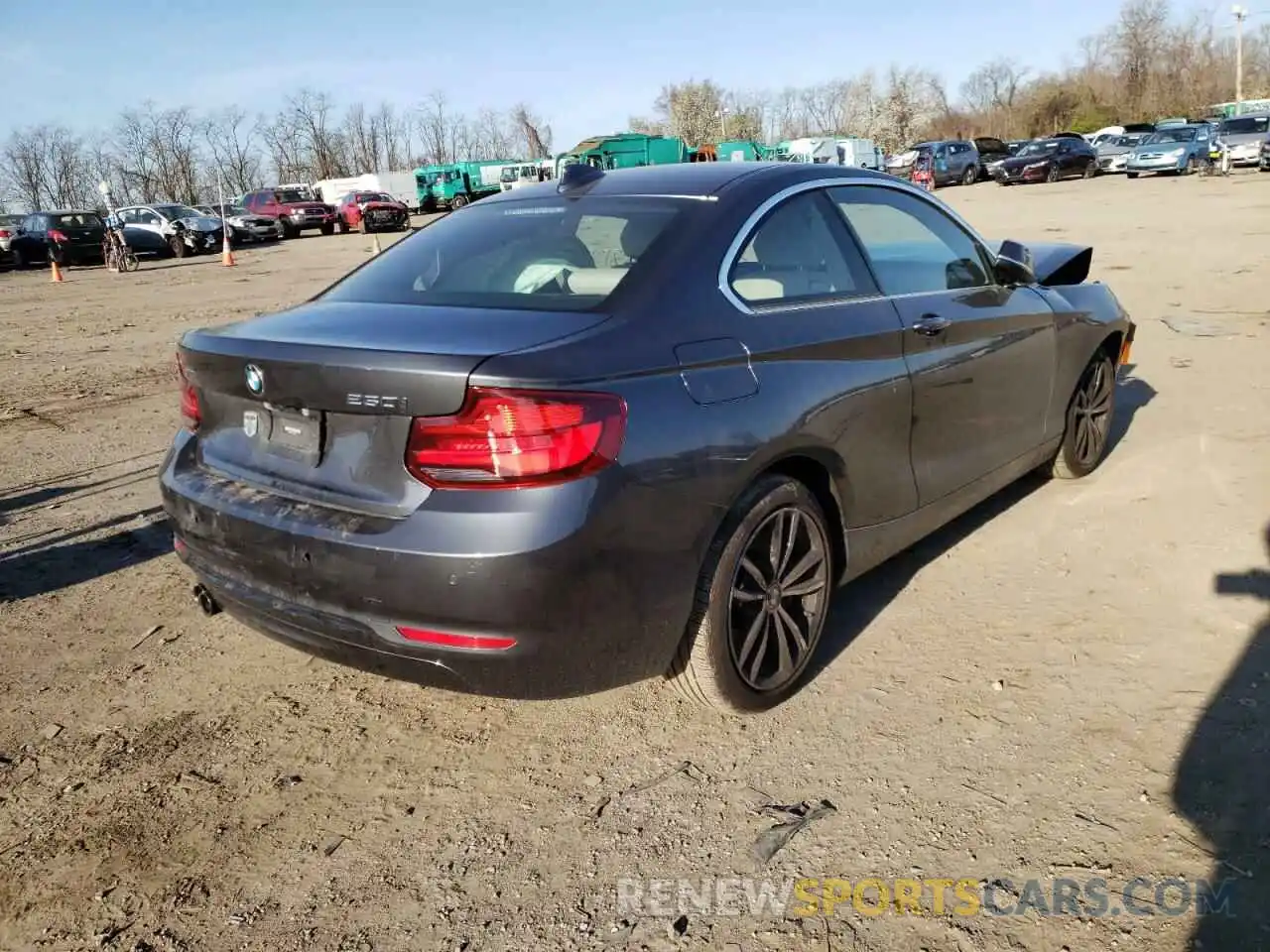 4 Photograph of a damaged car WBA2J3C02M7G58631 BMW 2 SERIES 2021