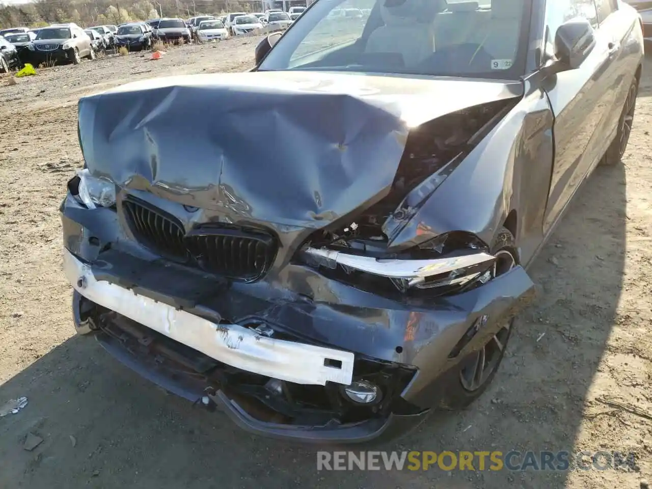 9 Photograph of a damaged car WBA2J3C02M7G58631 BMW 2 SERIES 2021