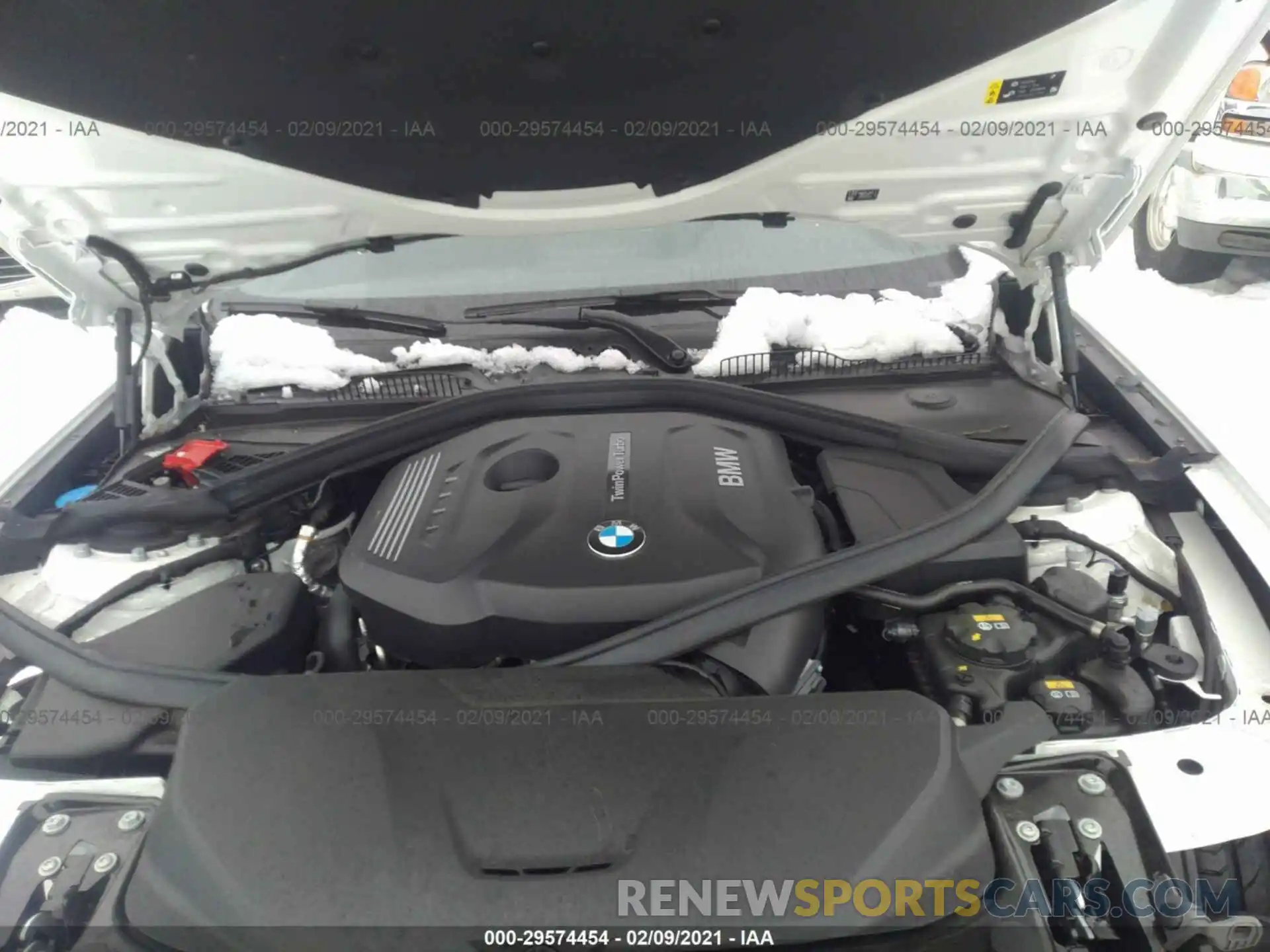 10 Фотография поврежденного автомобиля WBA2J3C0XM7G41057 BMW 2 SERIES 2021