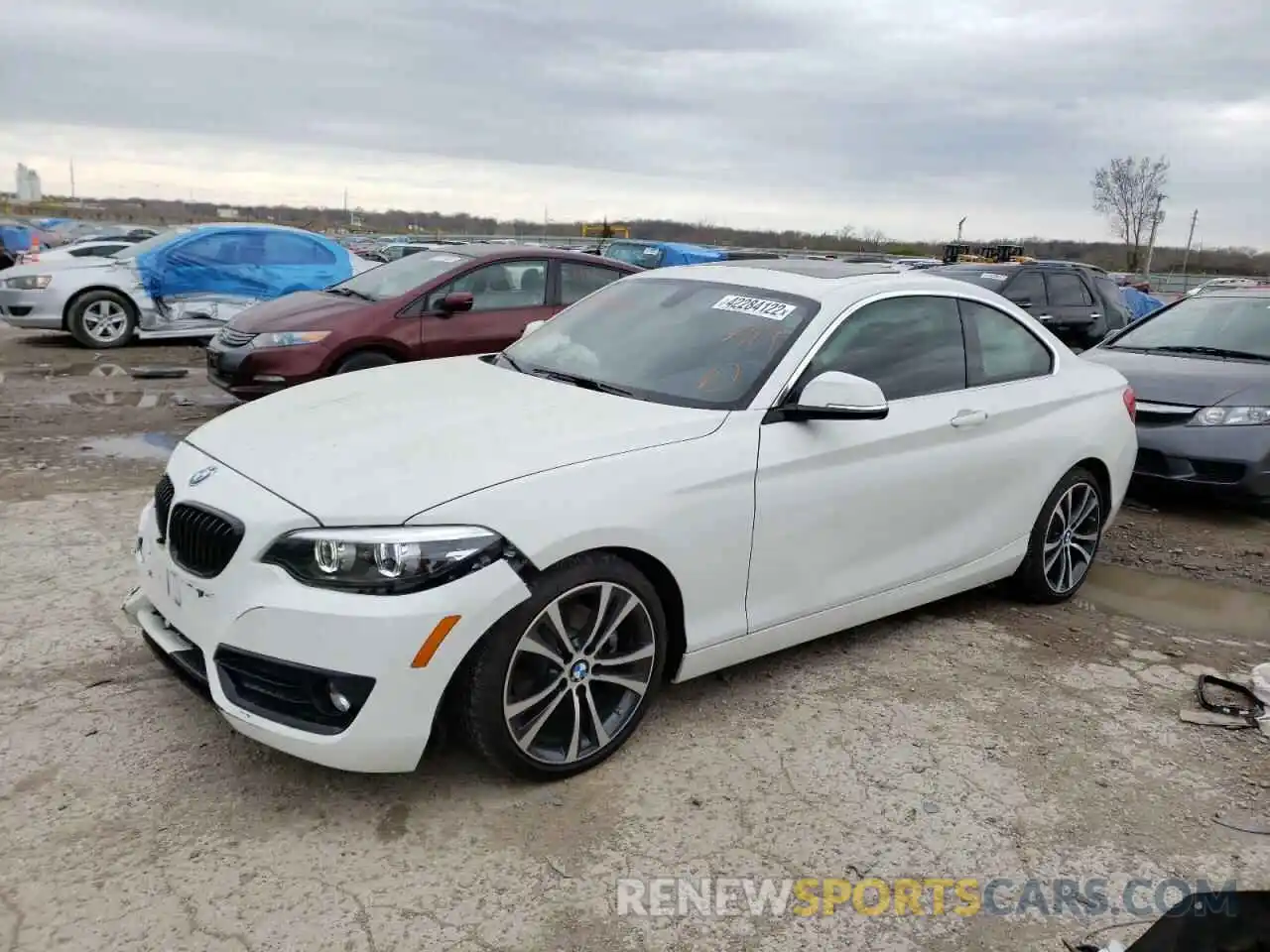 2 Photograph of a damaged car WBA2J3C50JVA52277 BMW 2 SERIES 2021