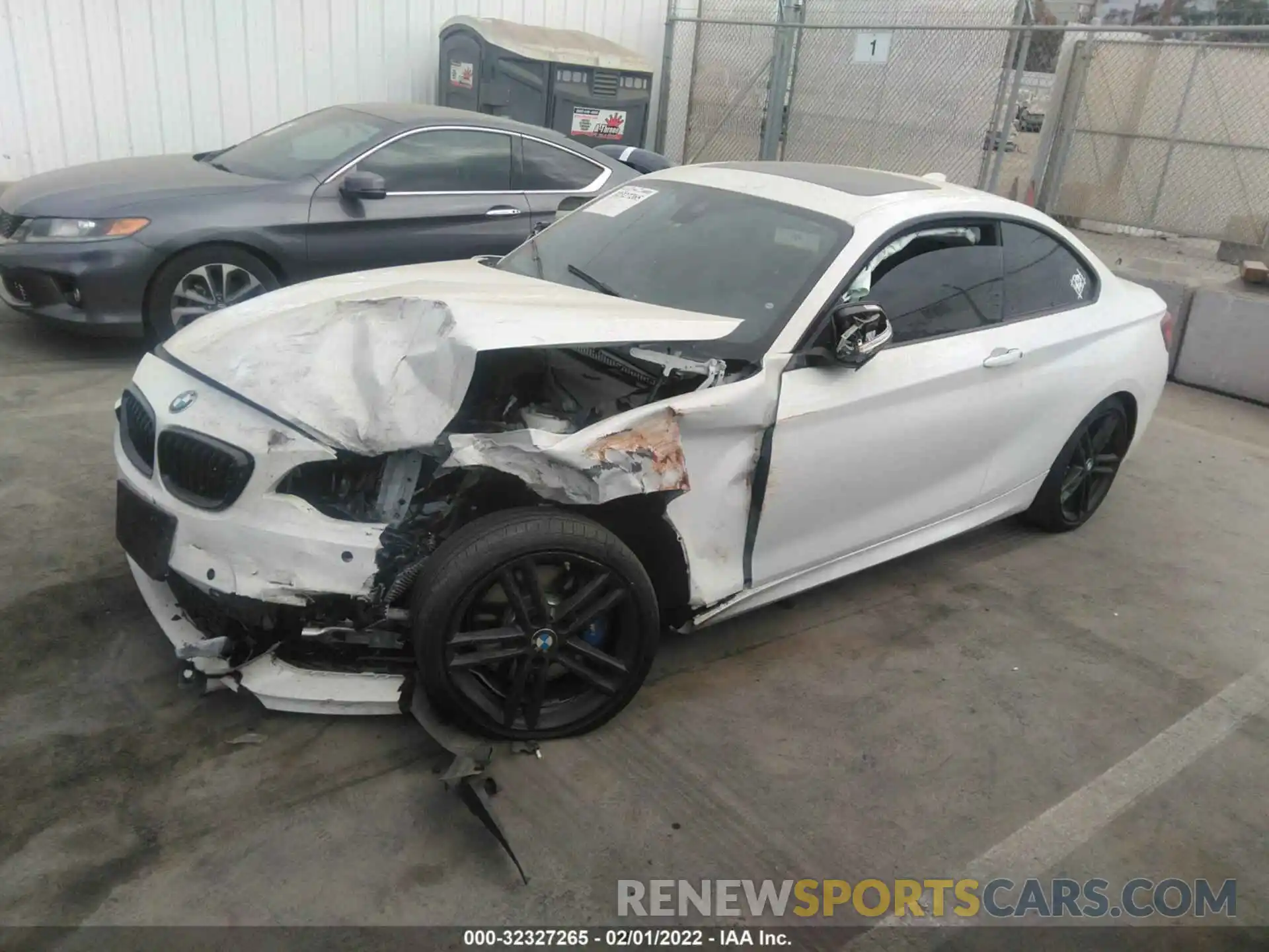 2 Photograph of a damaged car WBA2J5C00M7G85967 BMW 2 SERIES 2021