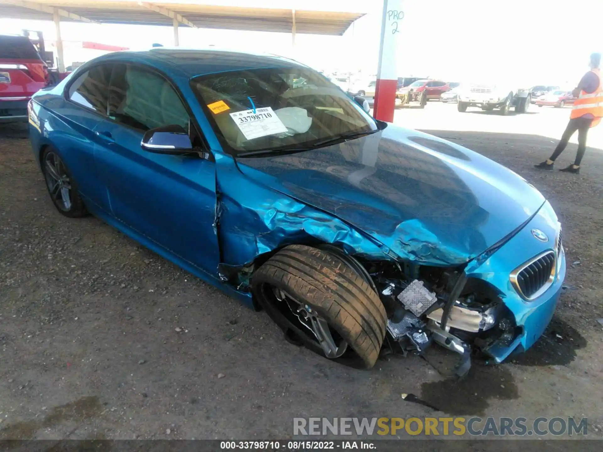 1 Photograph of a damaged car WBA2J5C01M7J69453 BMW 2 SERIES 2021