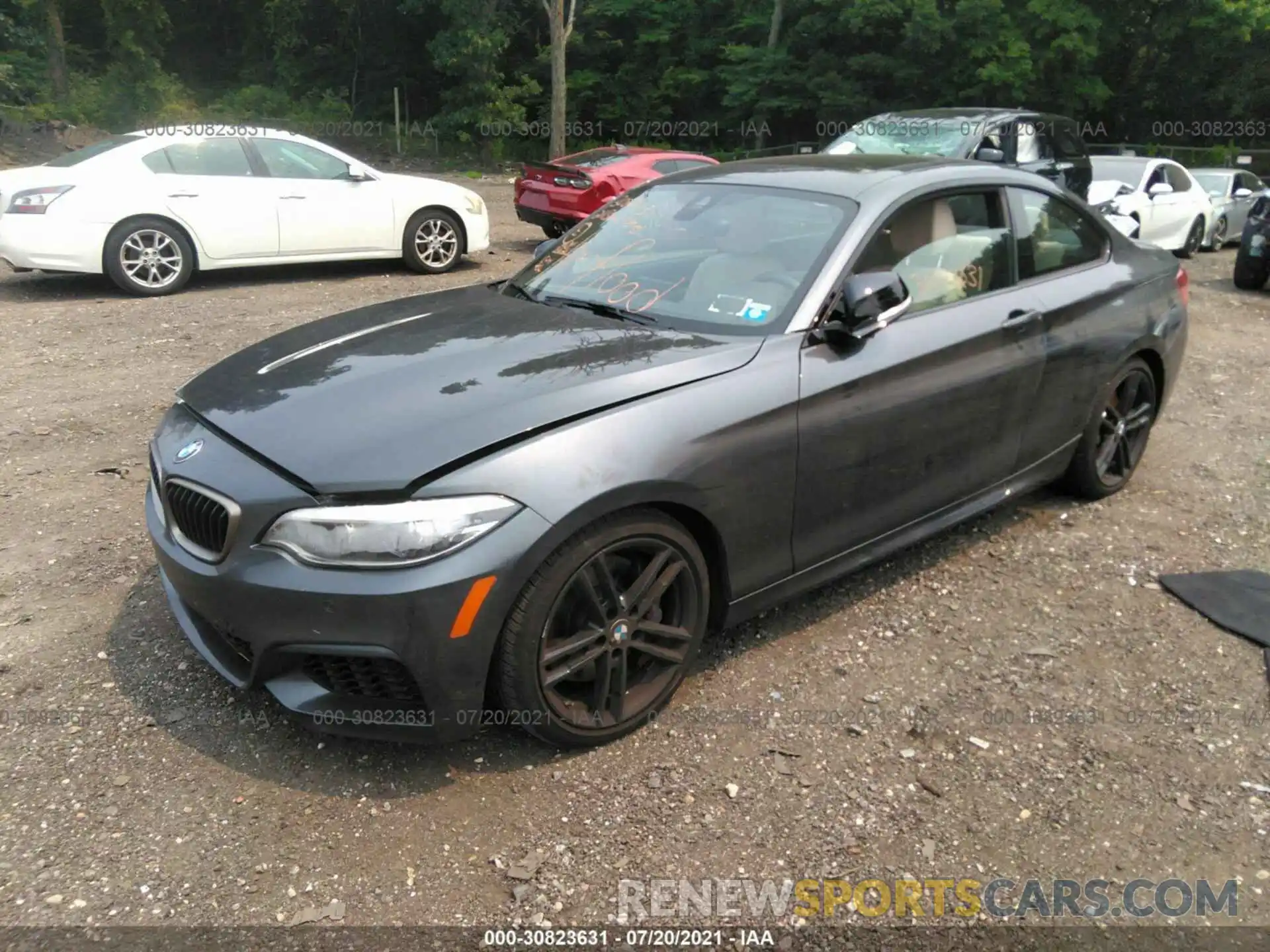 2 Photograph of a damaged car WBA2J7C03M7G85960 BMW 2 SERIES 2021