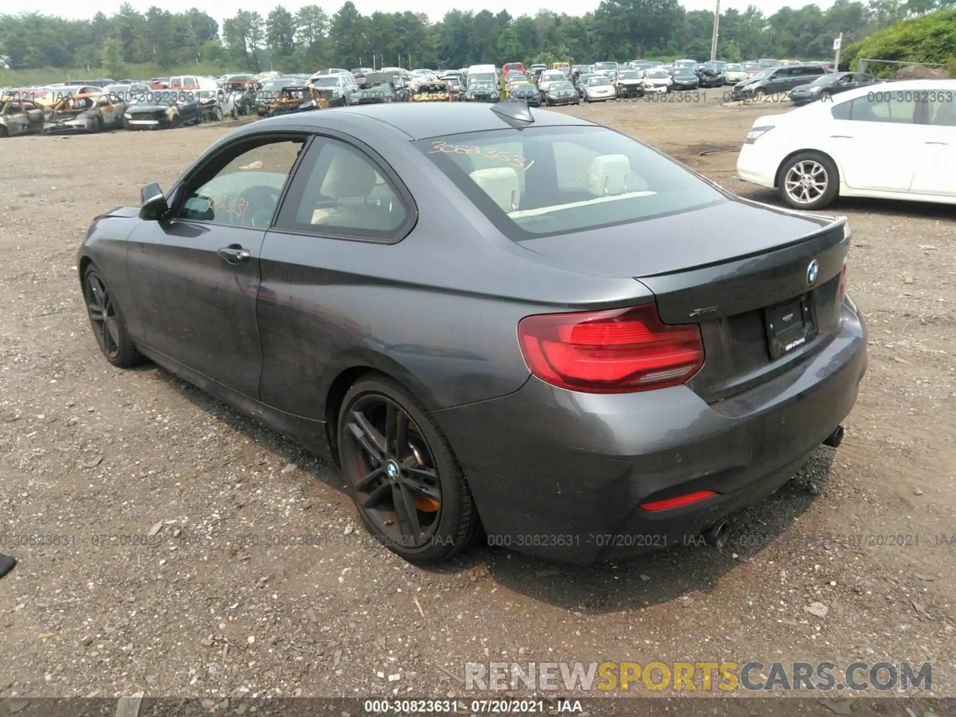 3 Photograph of a damaged car WBA2J7C03M7G85960 BMW 2 SERIES 2021