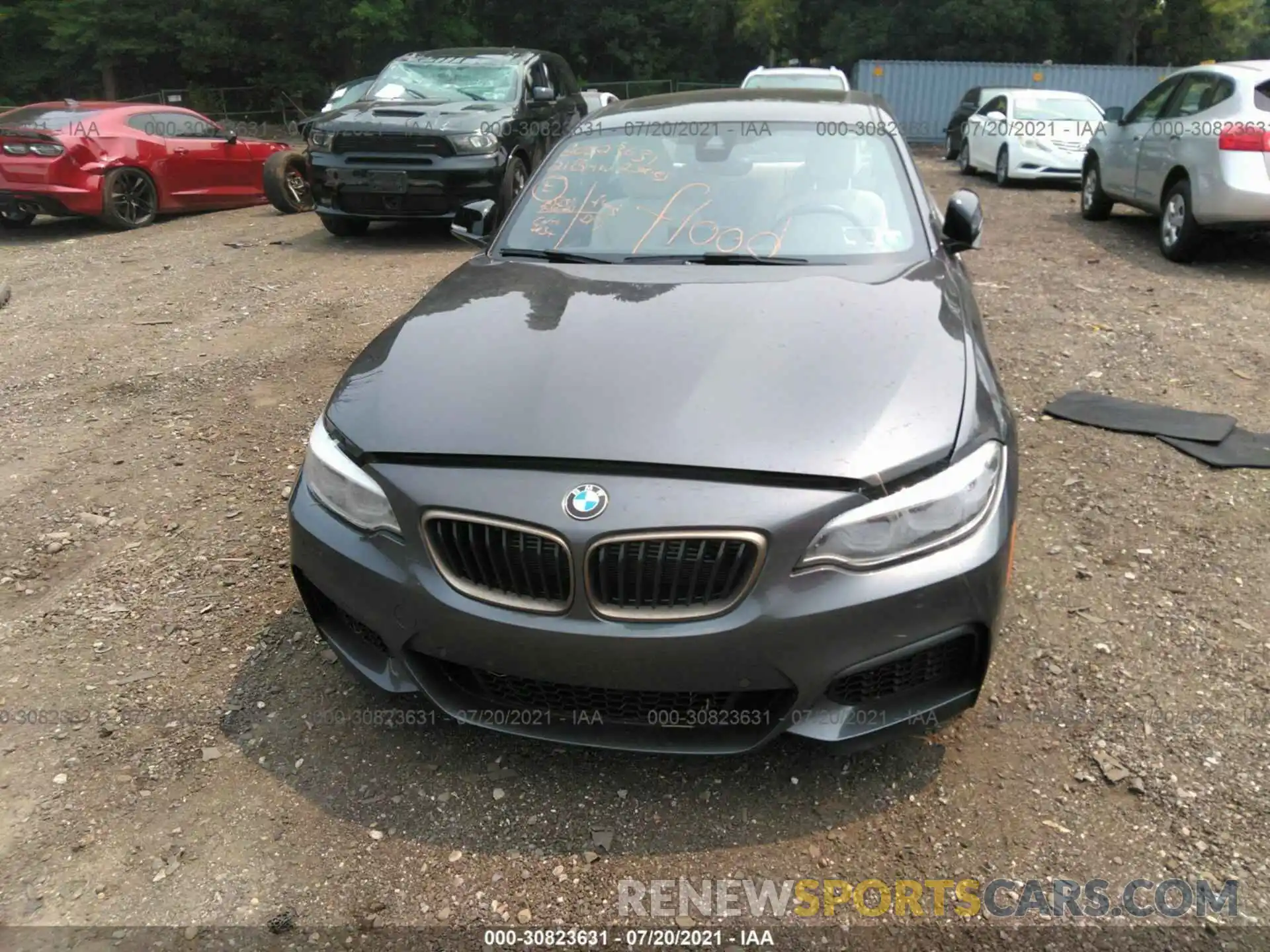 6 Фотография поврежденного автомобиля WBA2J7C03M7G85960 BMW 2 SERIES 2021