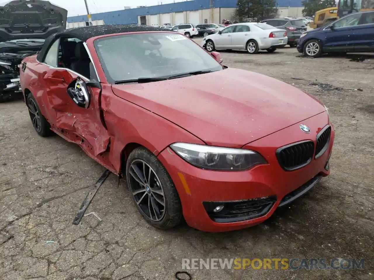 1 Photograph of a damaged car WBA2K1C06M7J78378 BMW 2 SERIES 2021