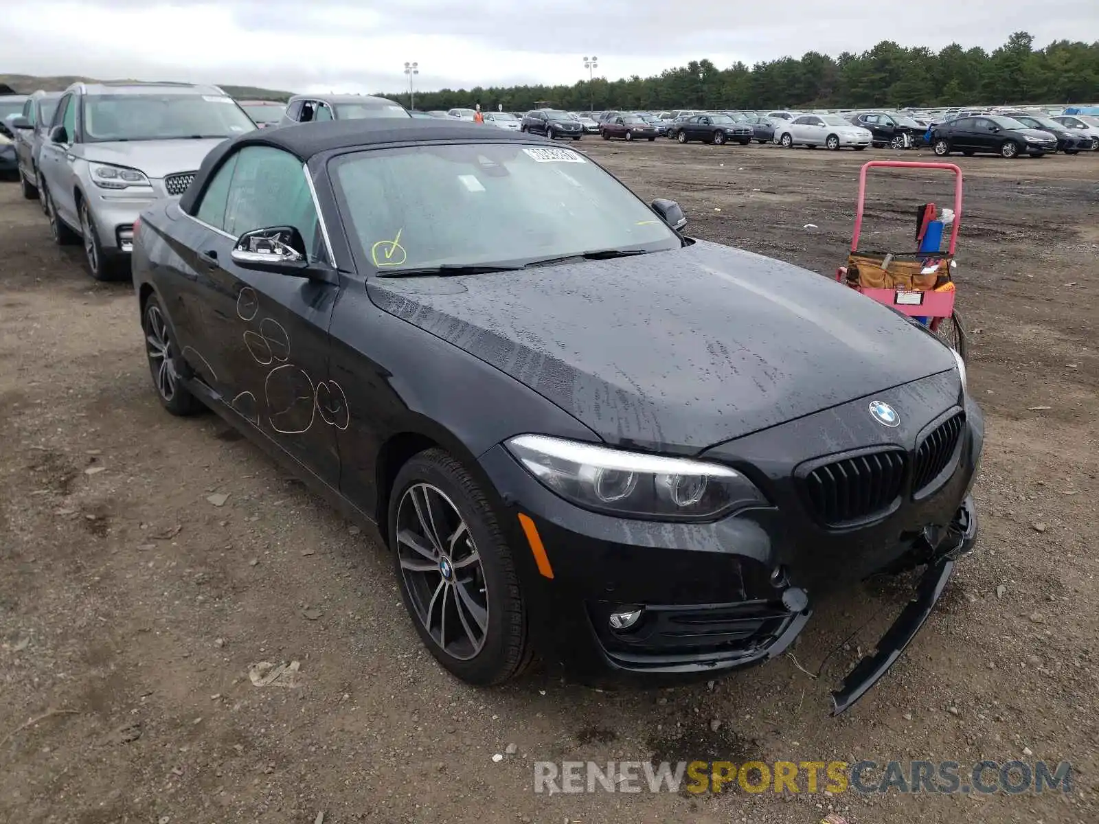 1 Photograph of a damaged car WBA2M7C03M7J26803 BMW 2 SERIES 2021