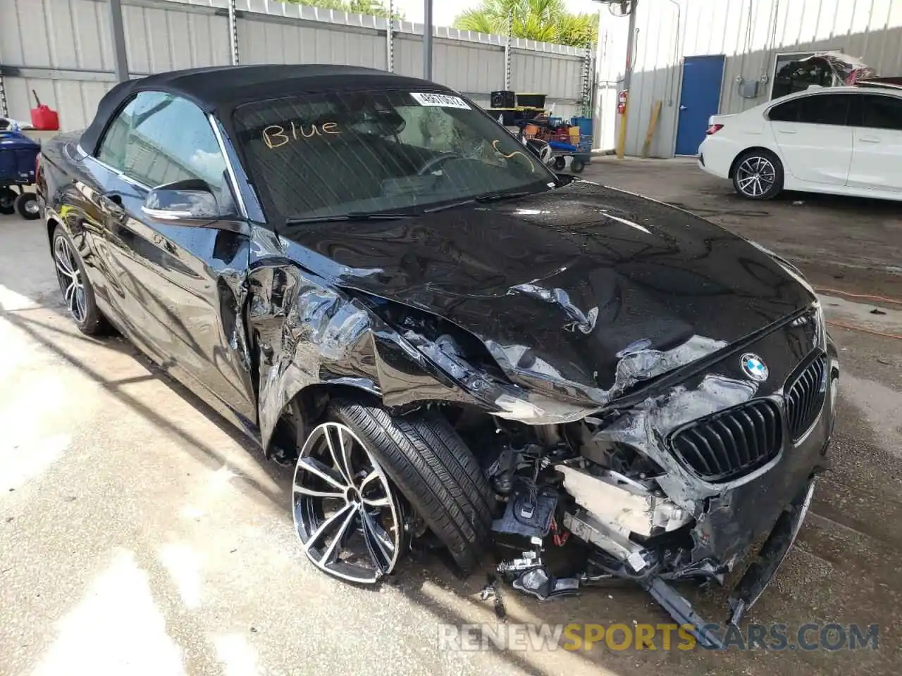 1 Photograph of a damaged car WBA2M7C04M7J10450 BMW 2 SERIES 2021