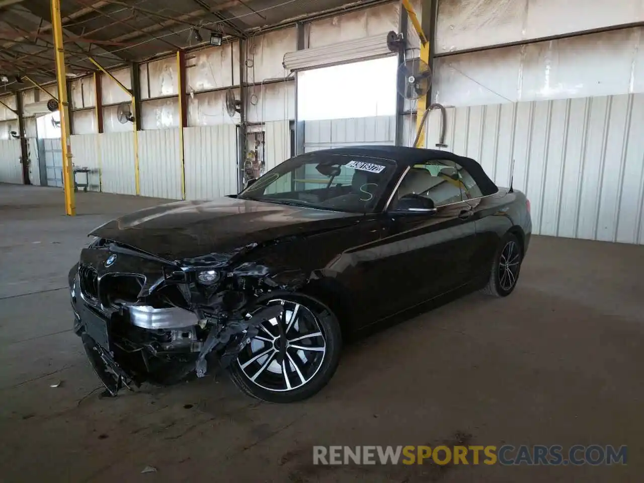 2 Photograph of a damaged car WBA2M7C05M7J01403 BMW 2 SERIES 2021