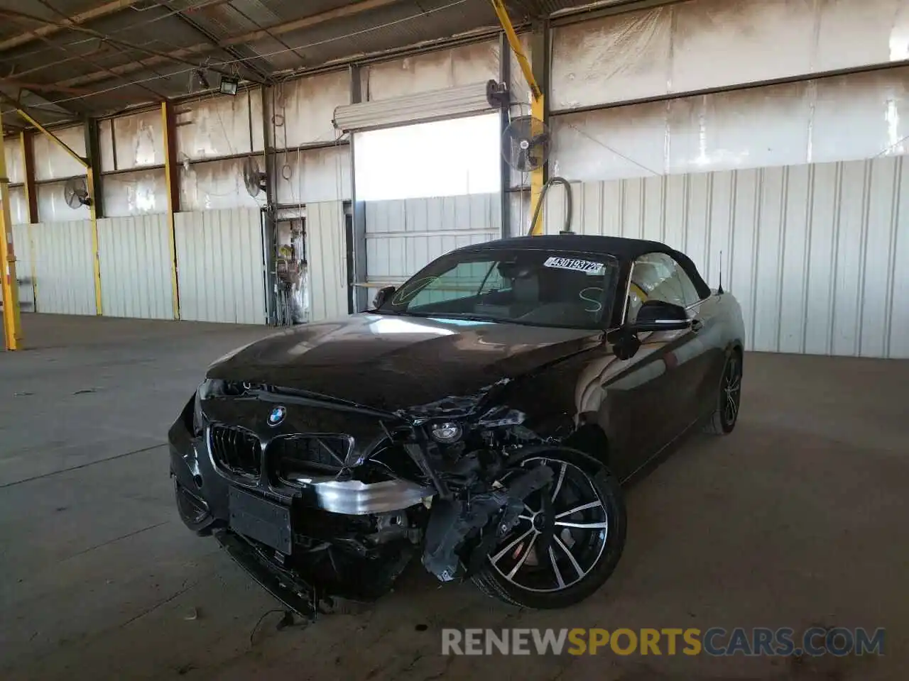 9 Photograph of a damaged car WBA2M7C05M7J01403 BMW 2 SERIES 2021