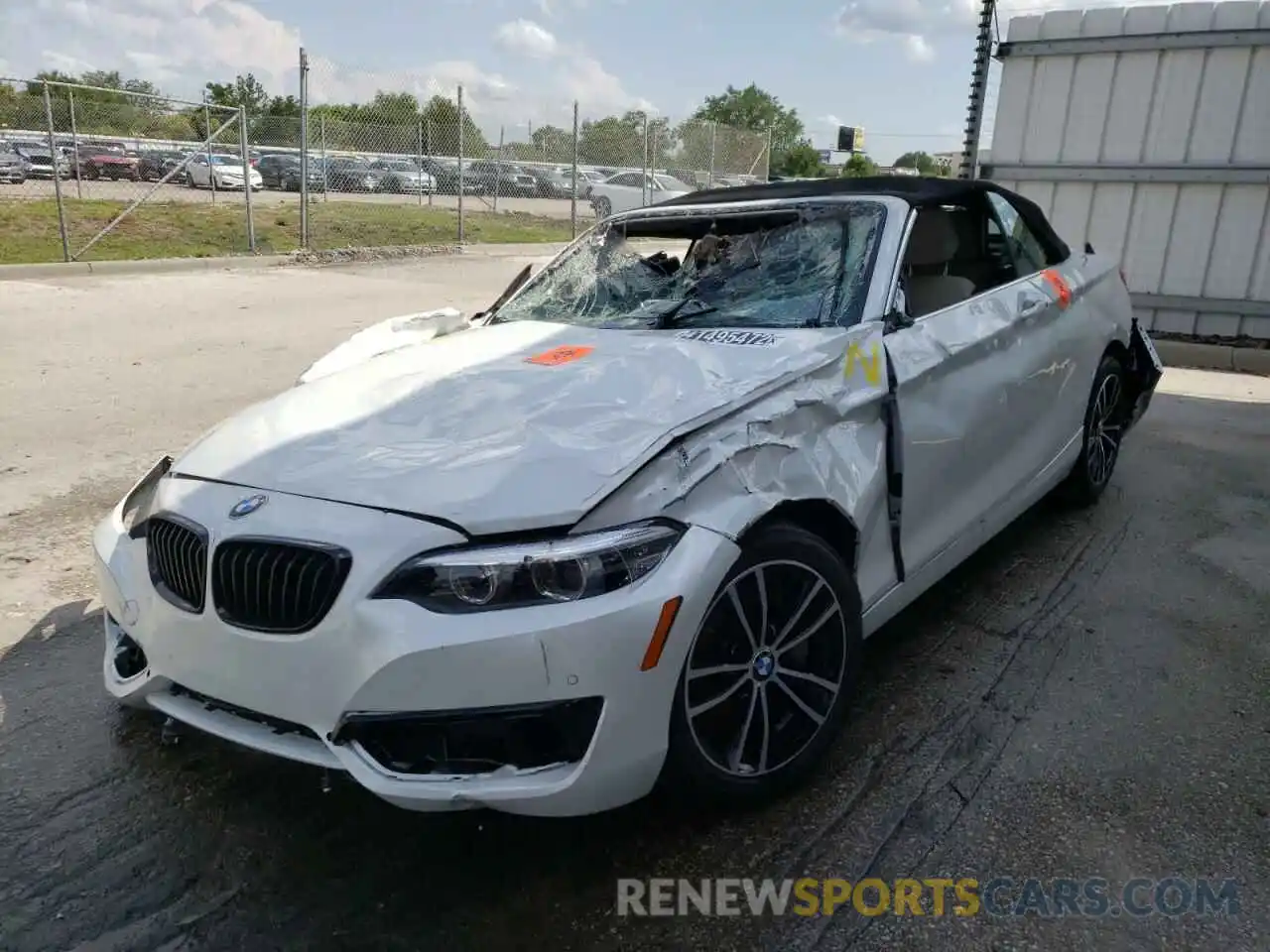 2 Photograph of a damaged car WBA2M7C07M7J15139 BMW 2 SERIES 2021