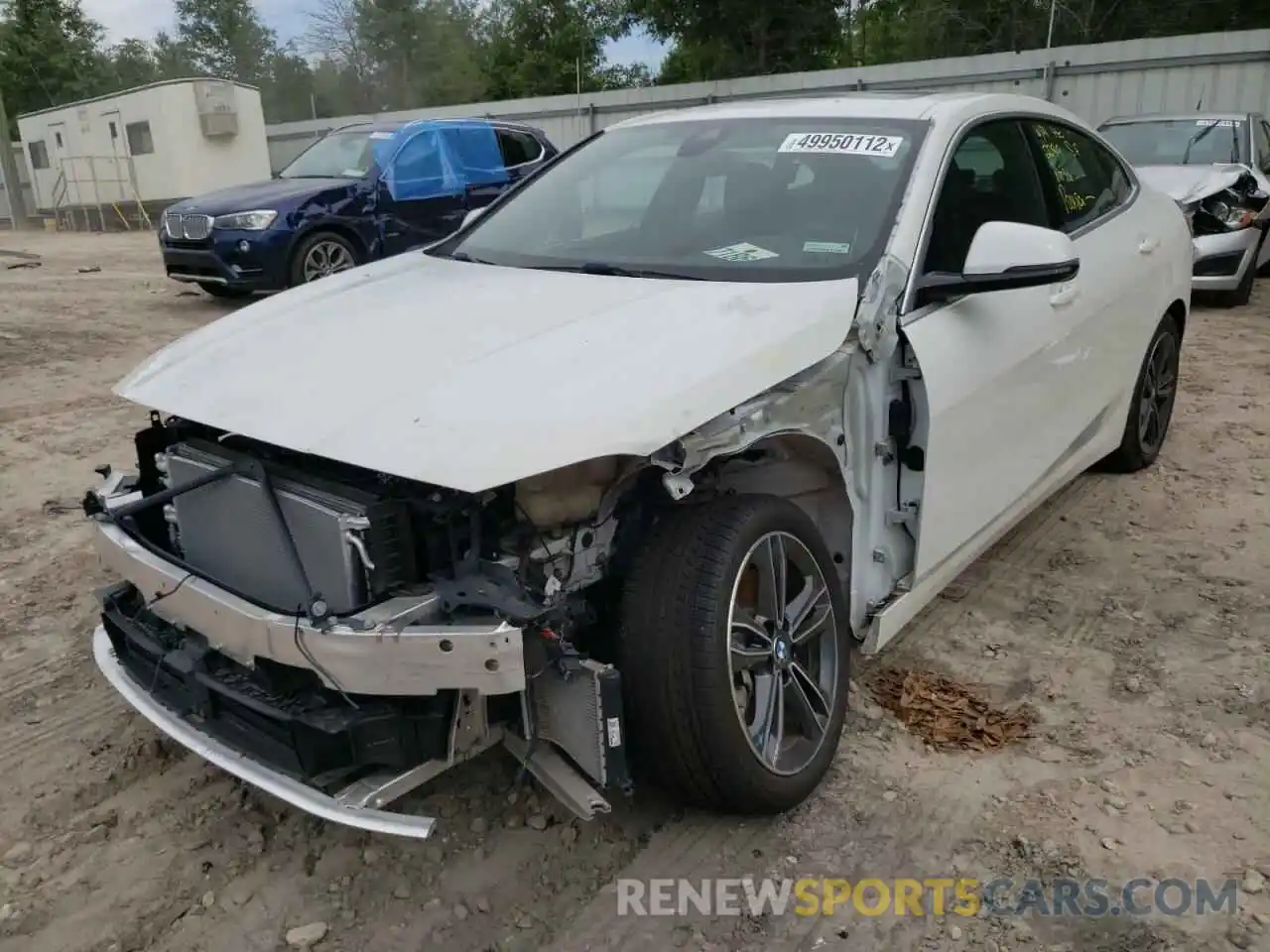 2 Photograph of a damaged car WBA53AK00M7H80014 BMW 2 SERIES 2021