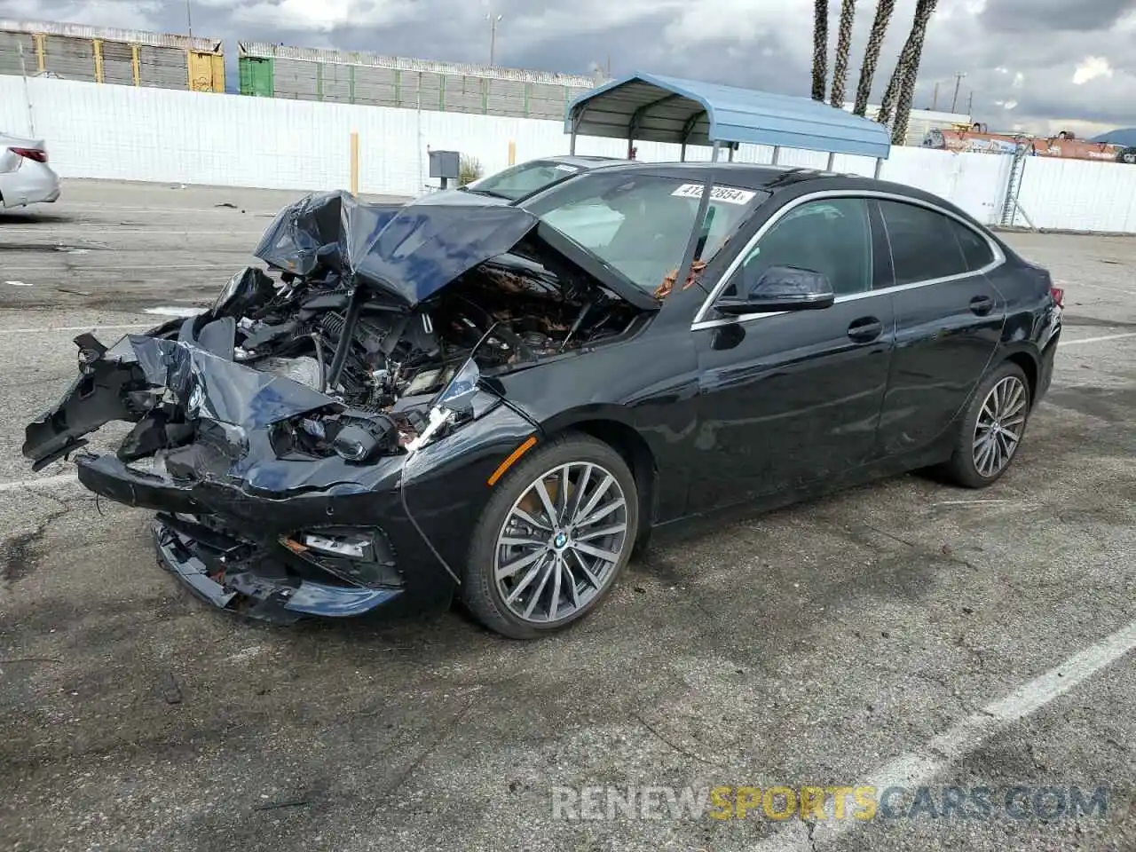 1 Фотография поврежденного автомобиля WBA53AK02M7J27133 BMW 2 SERIES 2021