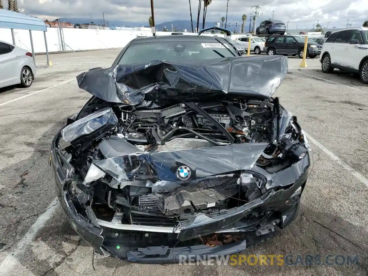 5 Фотография поврежденного автомобиля WBA53AK02M7J27133 BMW 2 SERIES 2021