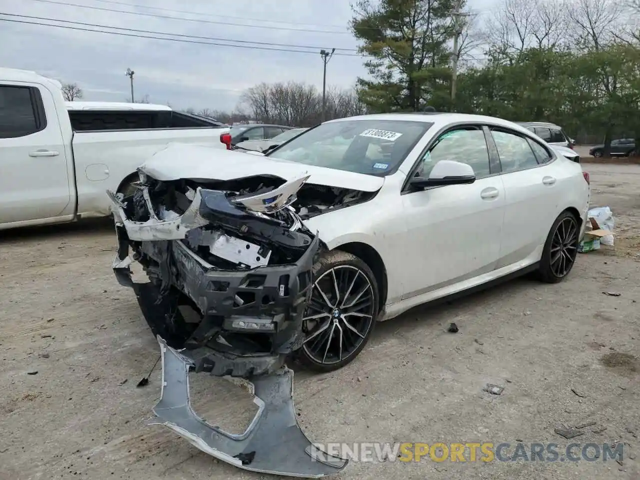 1 Photograph of a damaged car WBA53AK03M7H55124 BMW 2 SERIES 2021