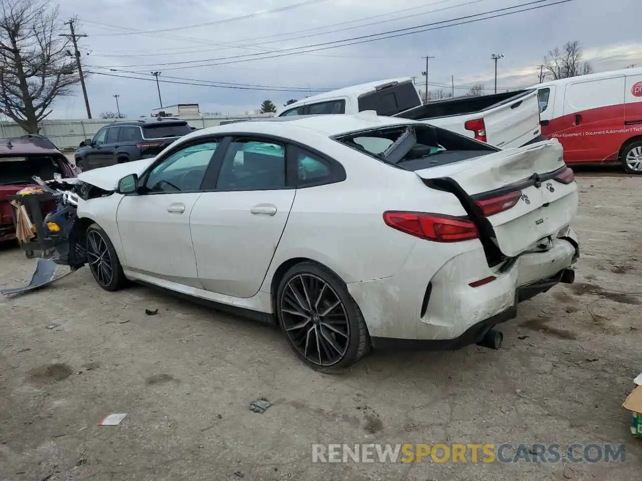 2 Photograph of a damaged car WBA53AK03M7H55124 BMW 2 SERIES 2021