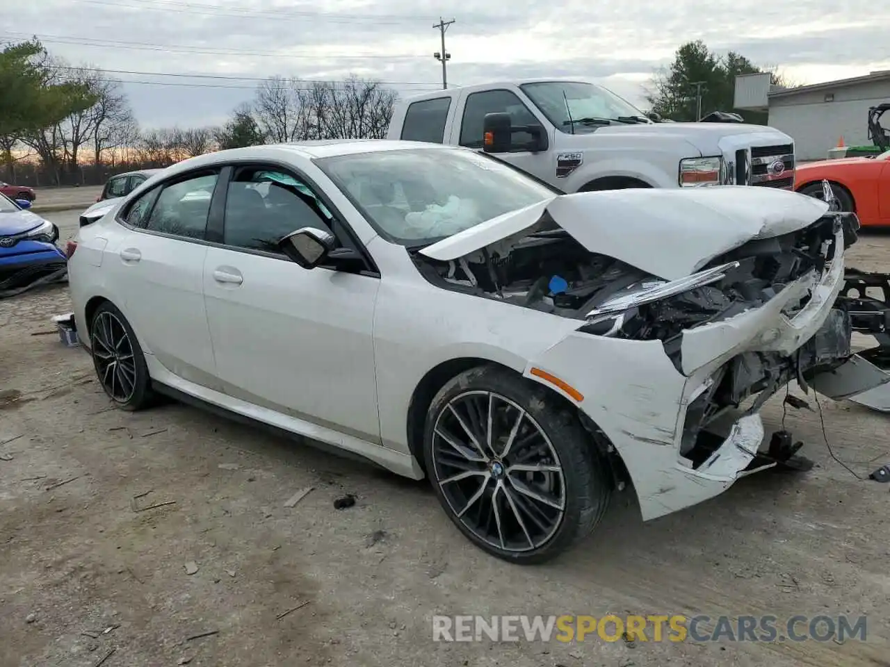 4 Photograph of a damaged car WBA53AK03M7H55124 BMW 2 SERIES 2021