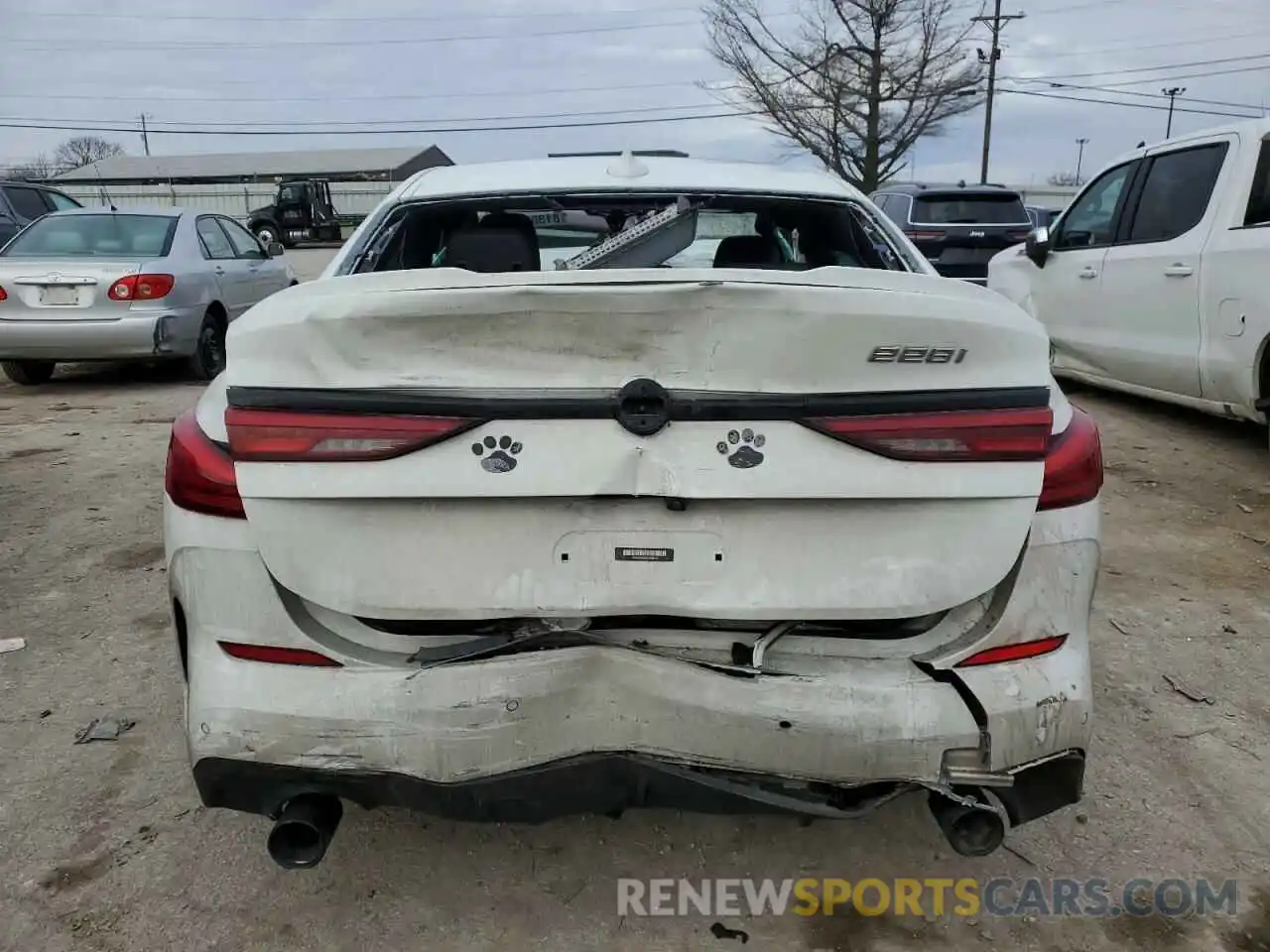 6 Photograph of a damaged car WBA53AK03M7H55124 BMW 2 SERIES 2021