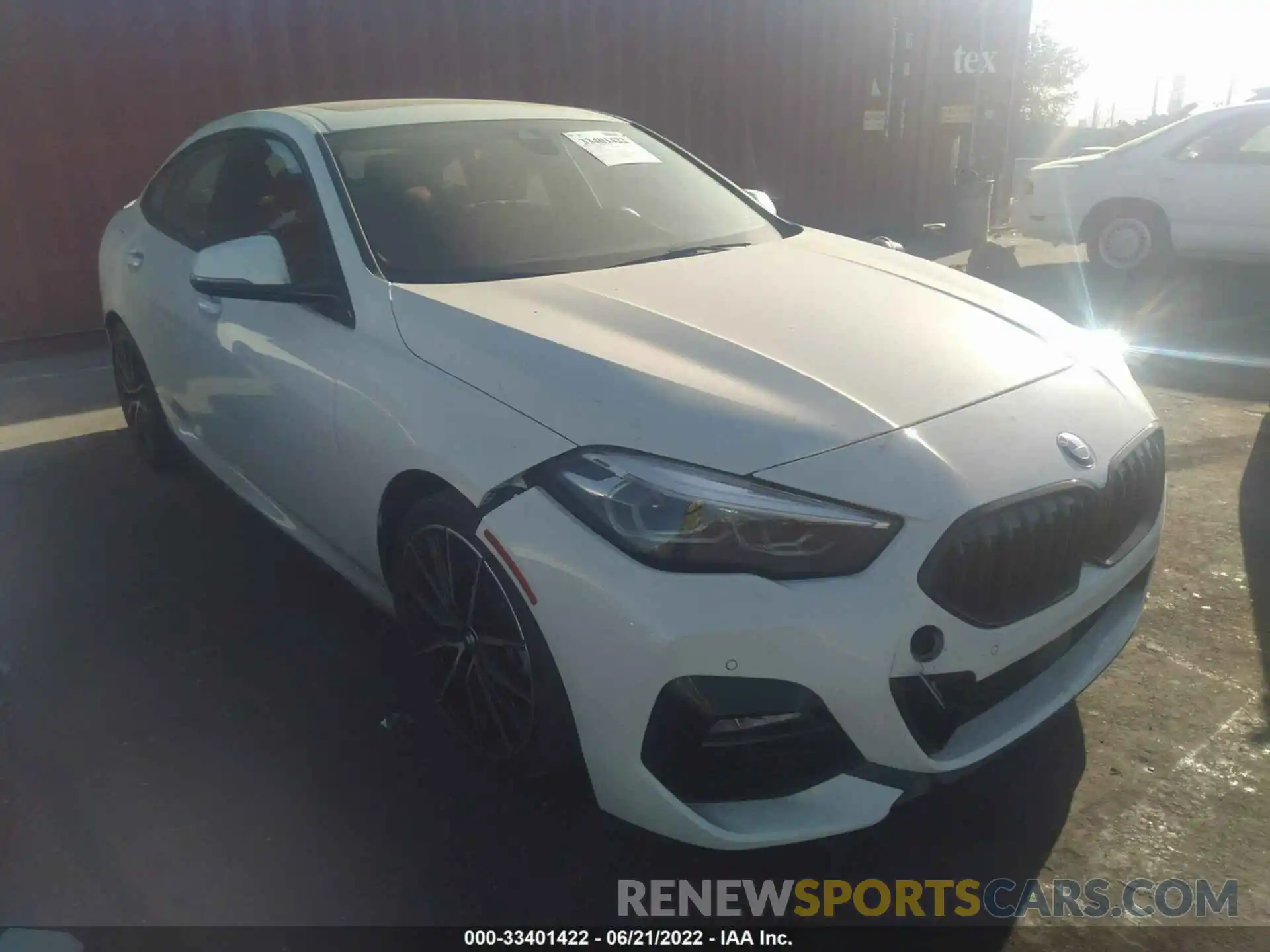 1 Photograph of a damaged car WBA53AK03M7J12236 BMW 2 SERIES 2021