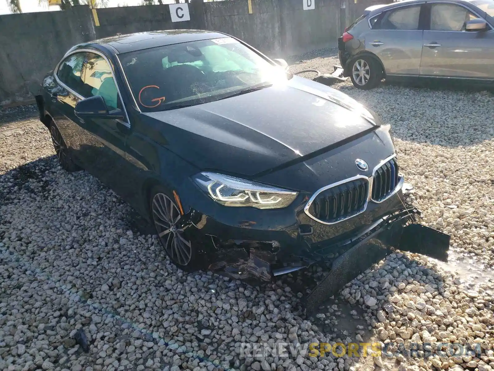 1 Photograph of a damaged car WBA53AK03M7J51778 BMW 2 SERIES 2021