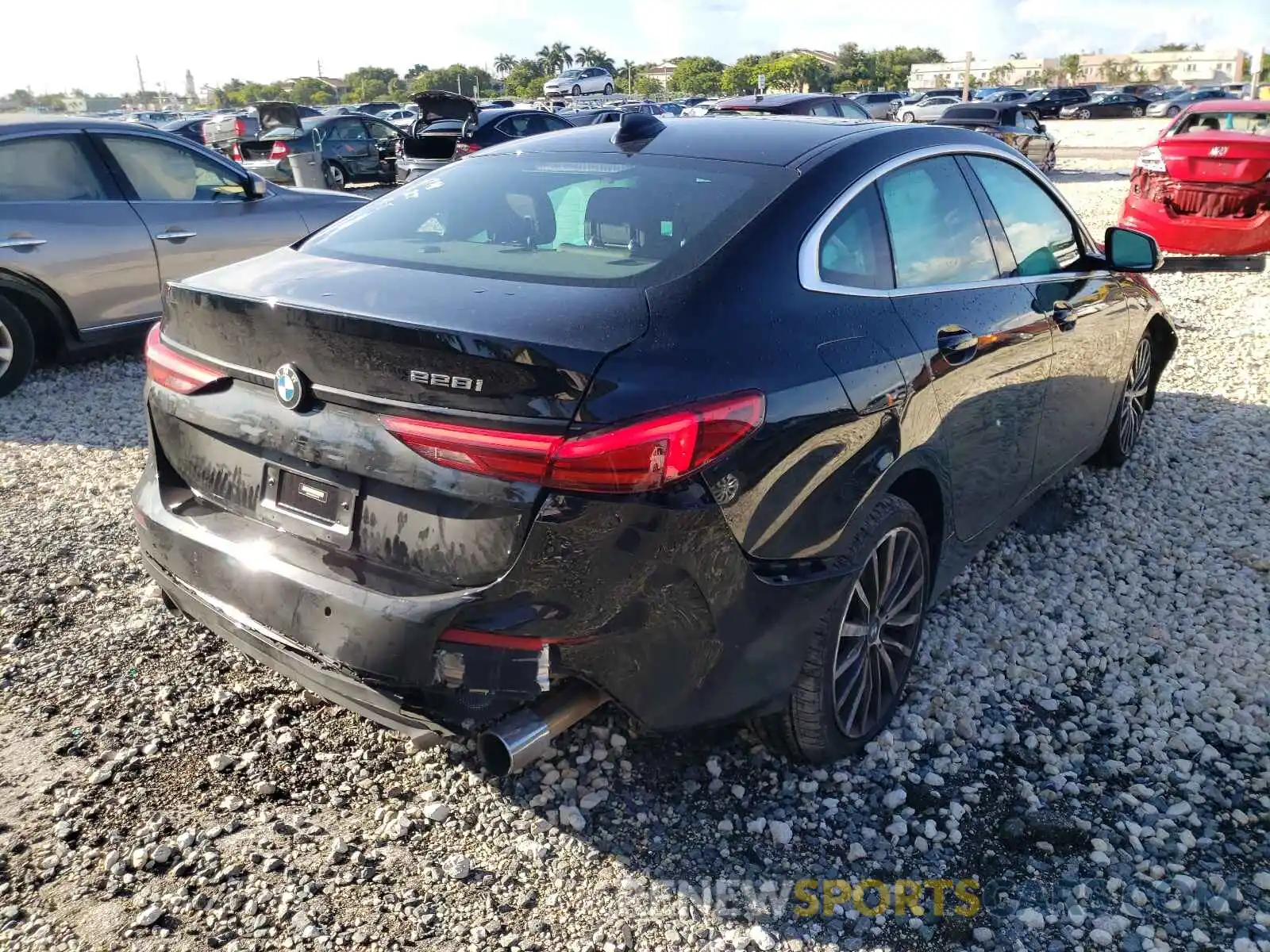 4 Photograph of a damaged car WBA53AK03M7J51778 BMW 2 SERIES 2021